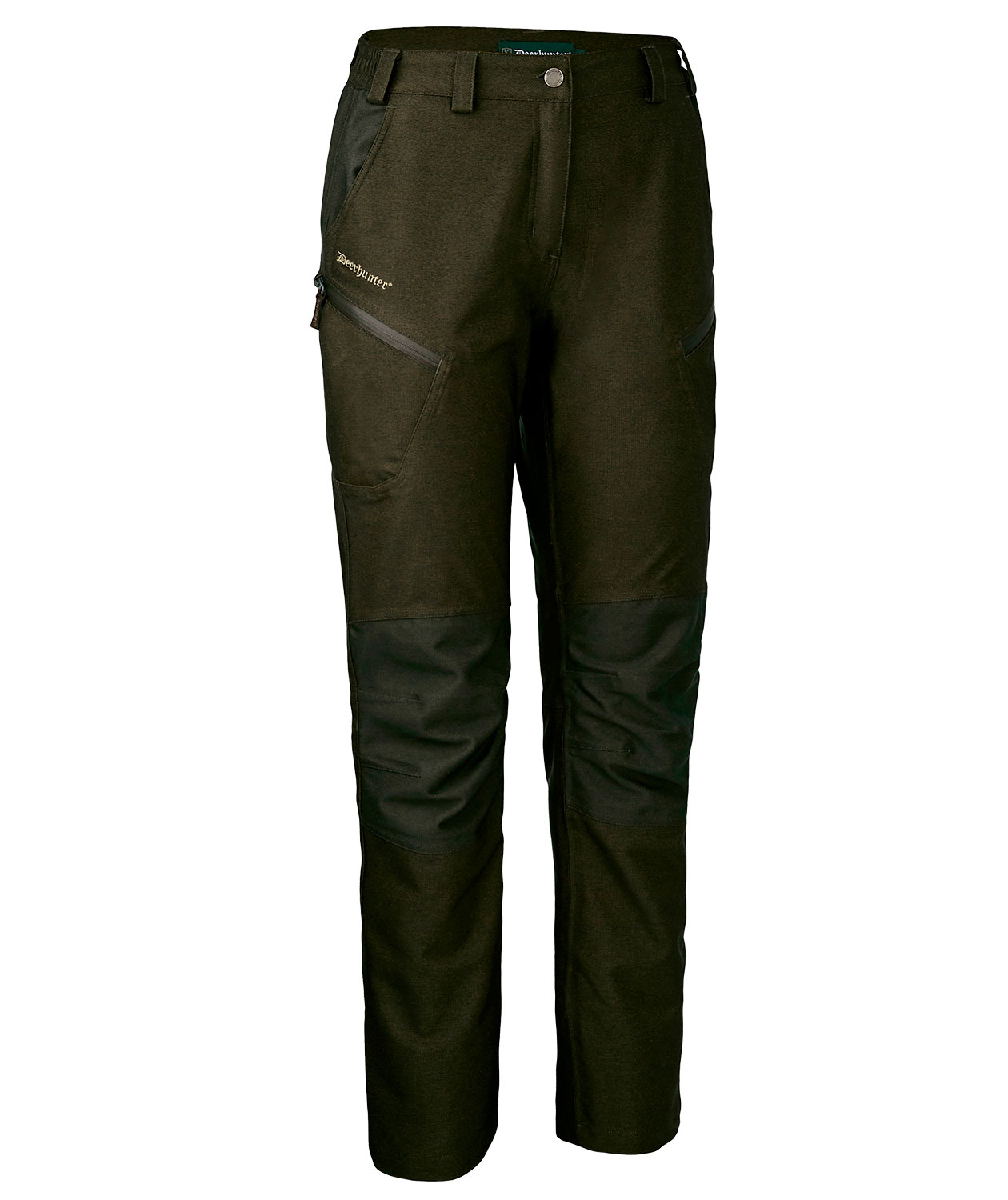 Deerhunter Lady Chasse byxa dam, Olive Night Melange