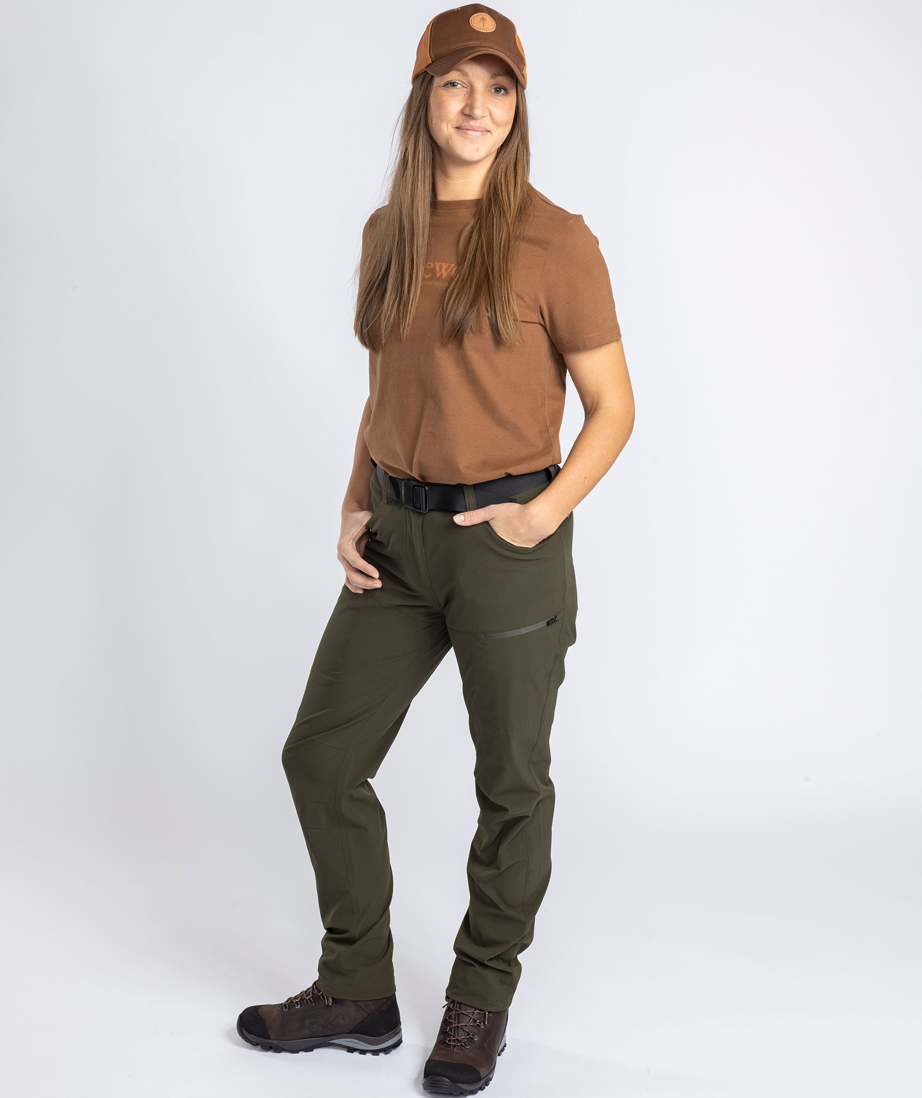 Pinewood&nbsp;NatureSafe Hiking damebukser, Moss green, large image number 3