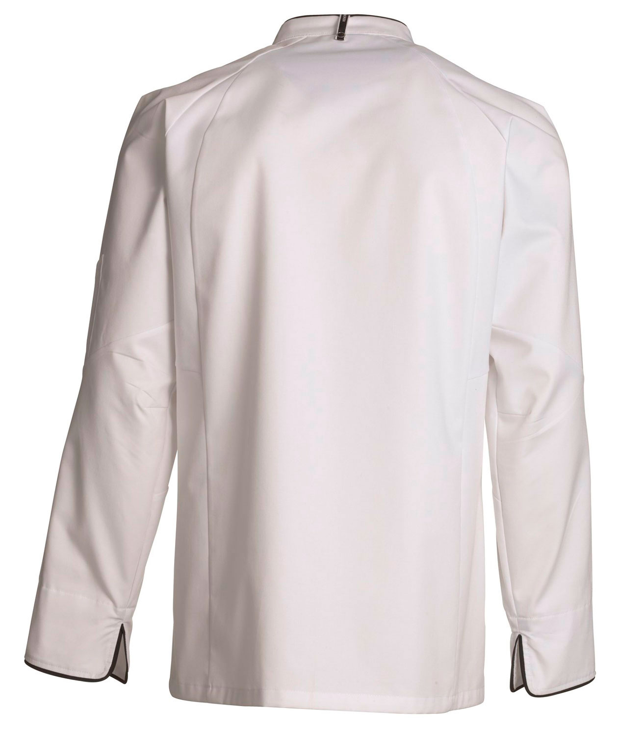 Kentaur  chefs-/server jacket with black piping, White, large image number 2