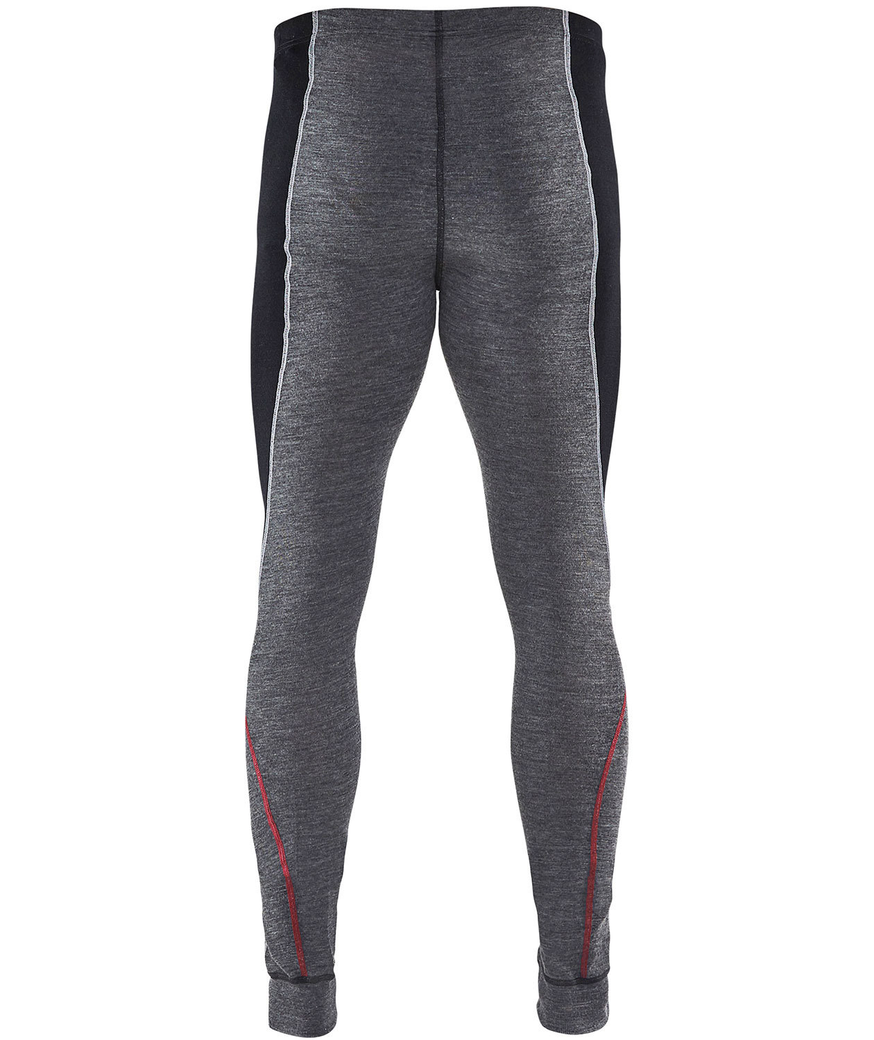 Bl&aring;kl&auml;der XWARM l&aring;ngkalsonger med merinoull, Gr&aring;/Svart