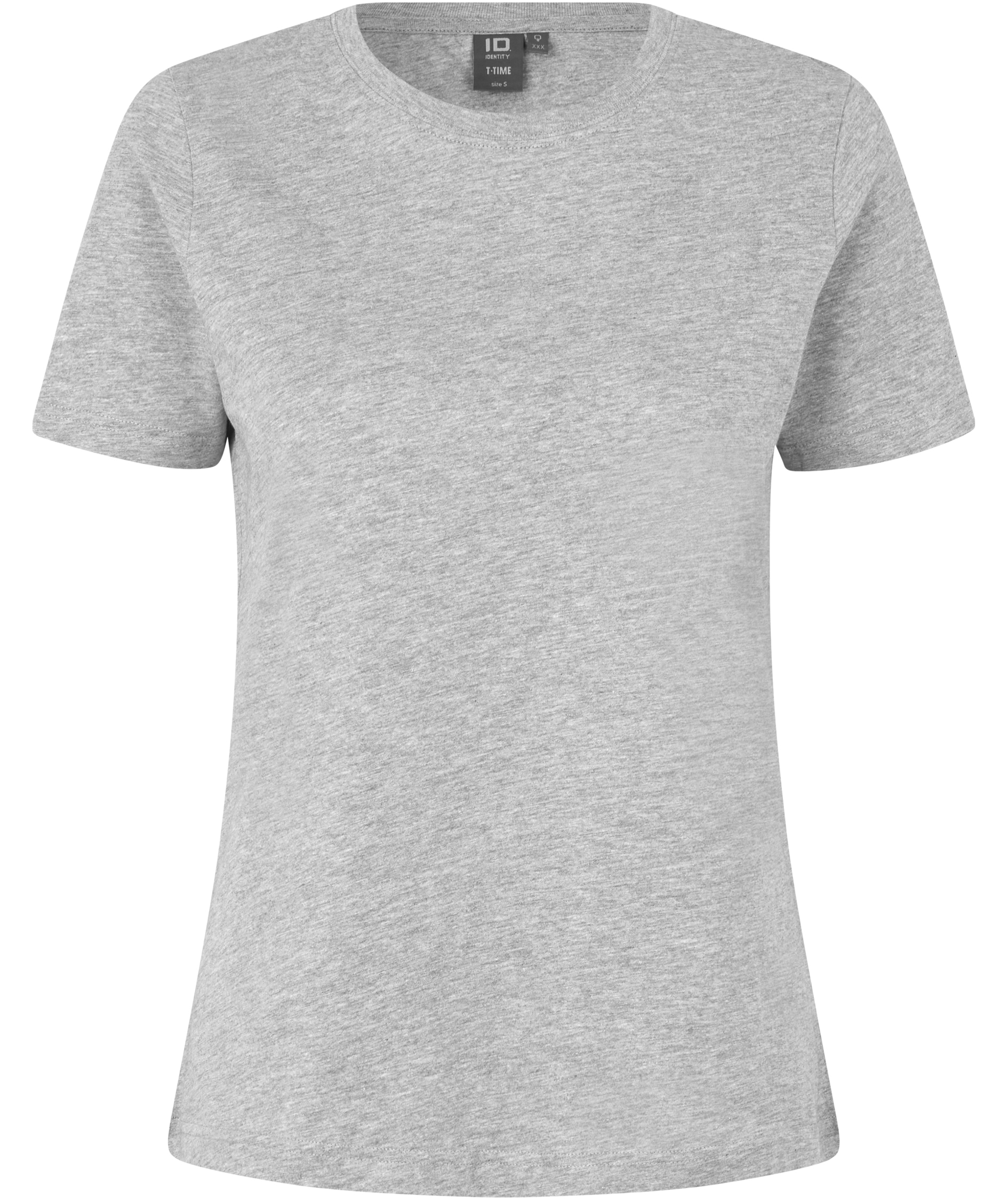 ID T-Time T-shirt dam, Gr&aring; melange