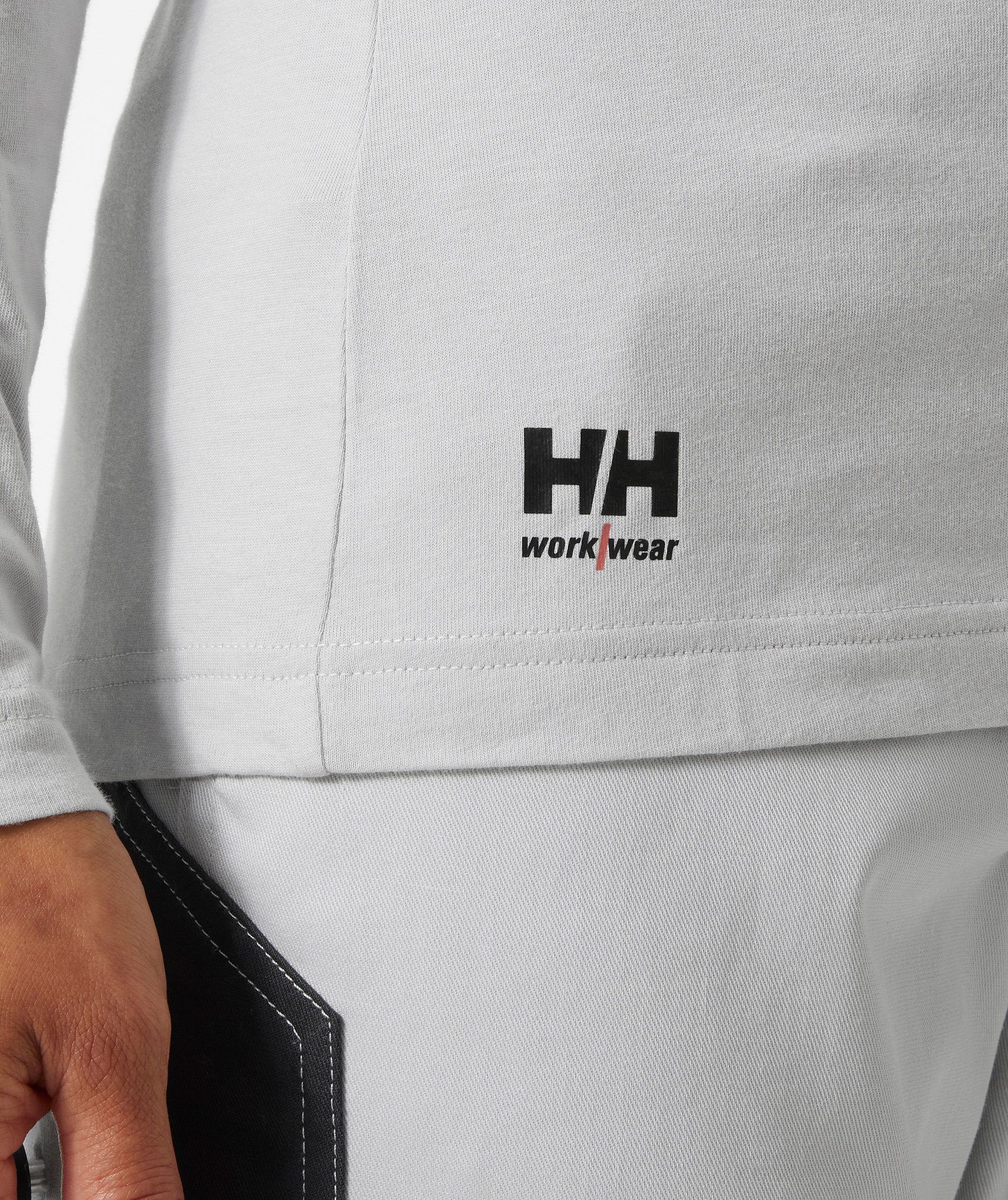 Helly Hansen Classic long-sleeved women's T-shirt, Grey fog, large image number 5