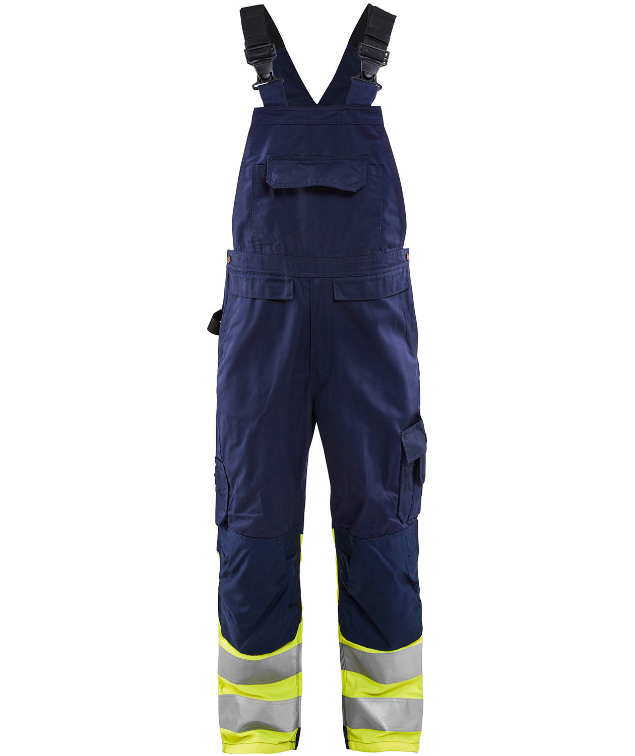 Bl&aring;kl&auml;der arbetsh&auml;ngselbyxa, Marin/Hi-Vis gul, Marin/Hi-Vis gul, swatch