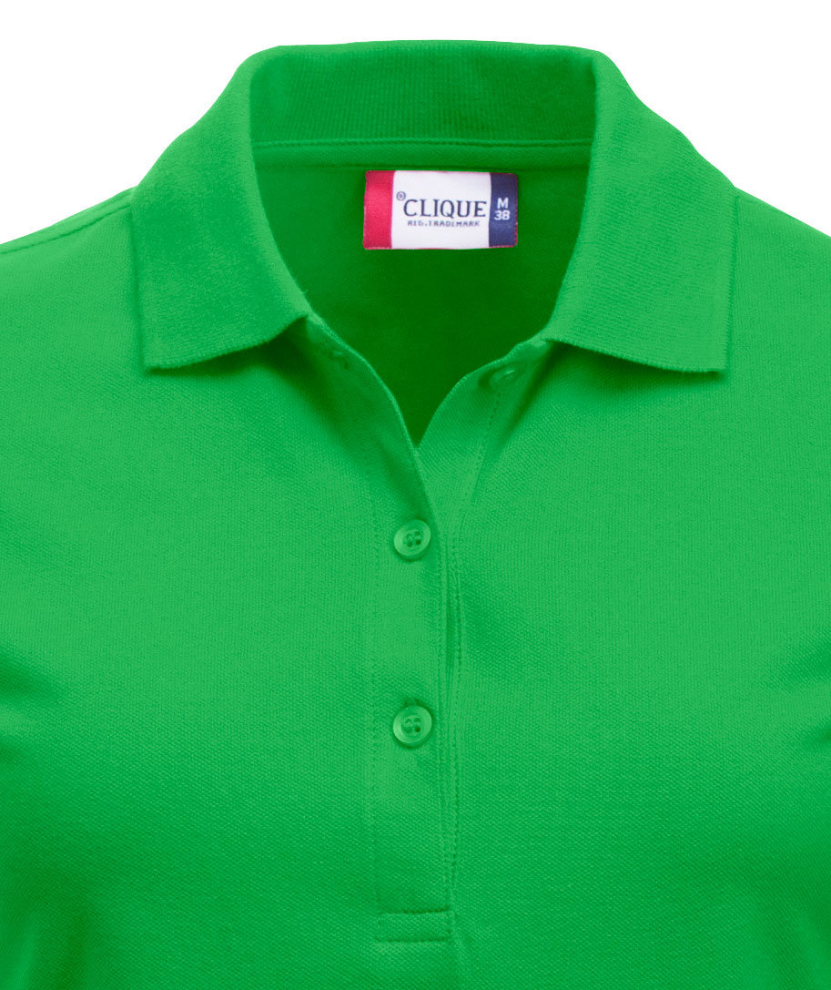 Clique Classic Marion women's polo shirt, Apple Green