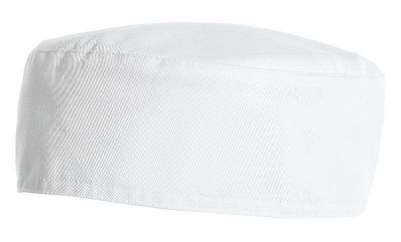 Kentaur kalott med kardborrekn&auml;ppning, Vit