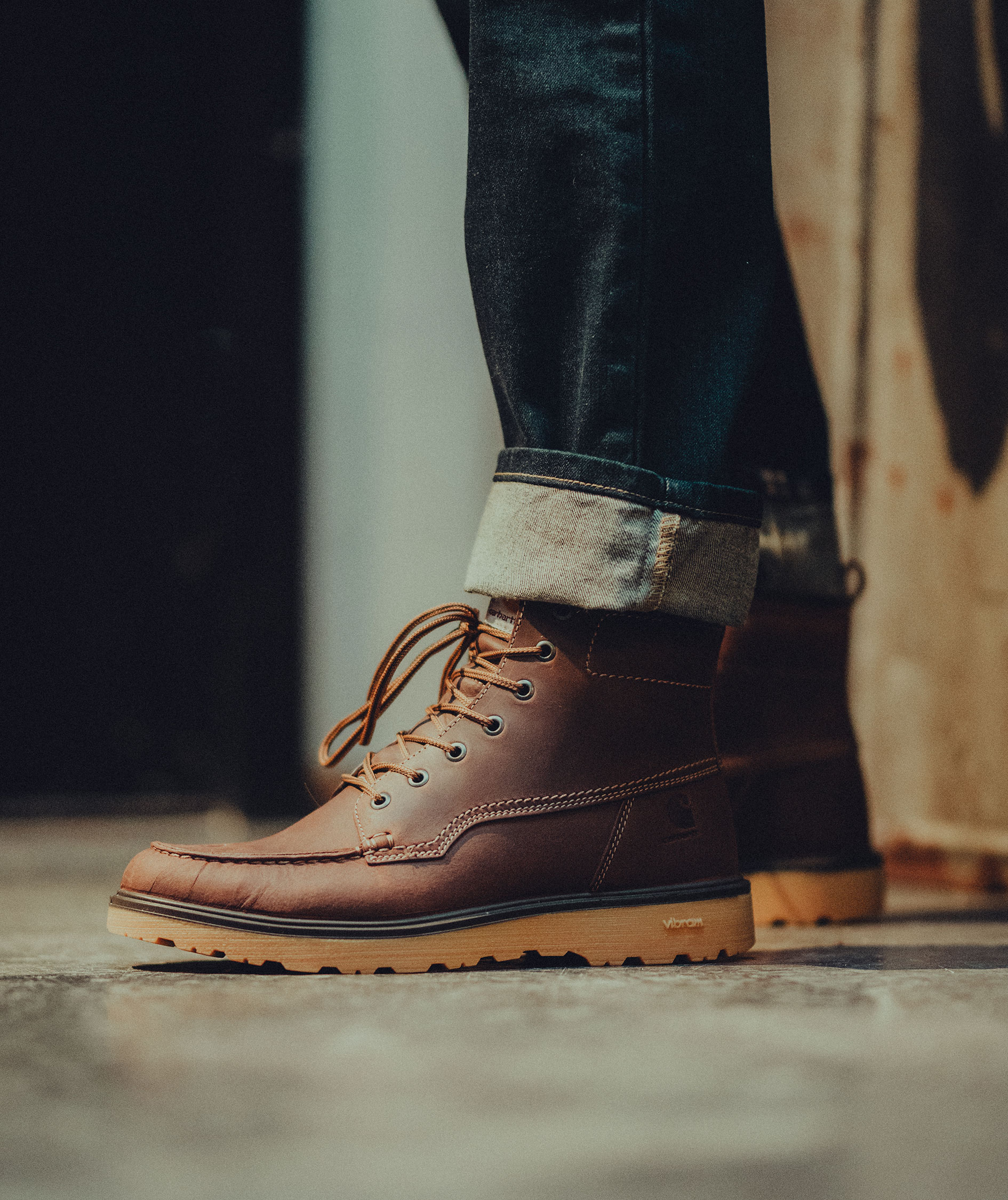 Carhartt Greenfields 2 st&ouml;vlar, Dark brown