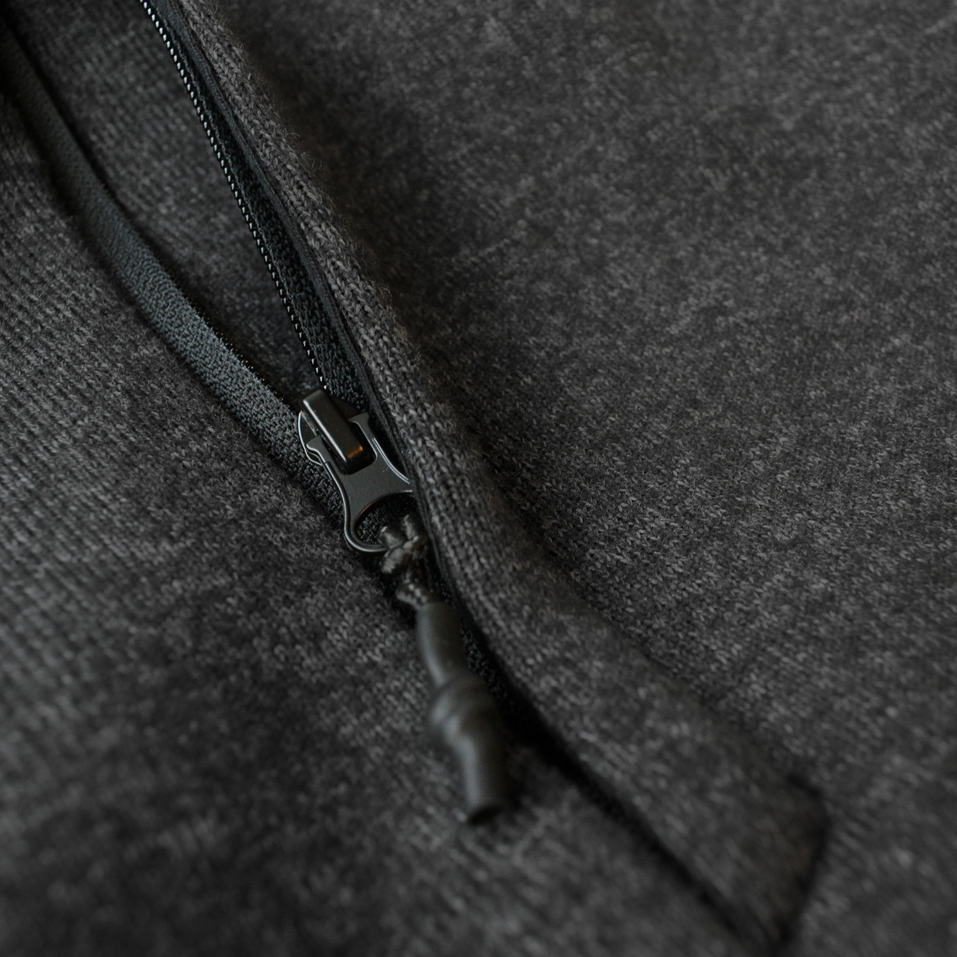 Nimbus Play Montana knitted women's fleece jacket, Dark Grey Melange, large image number 3