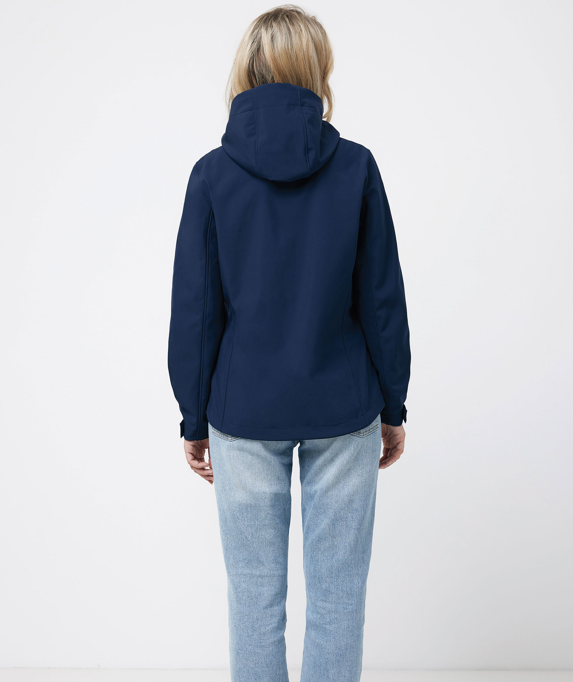 Iqoniq Makalu women's softshell jacket, Marine, large image number 3