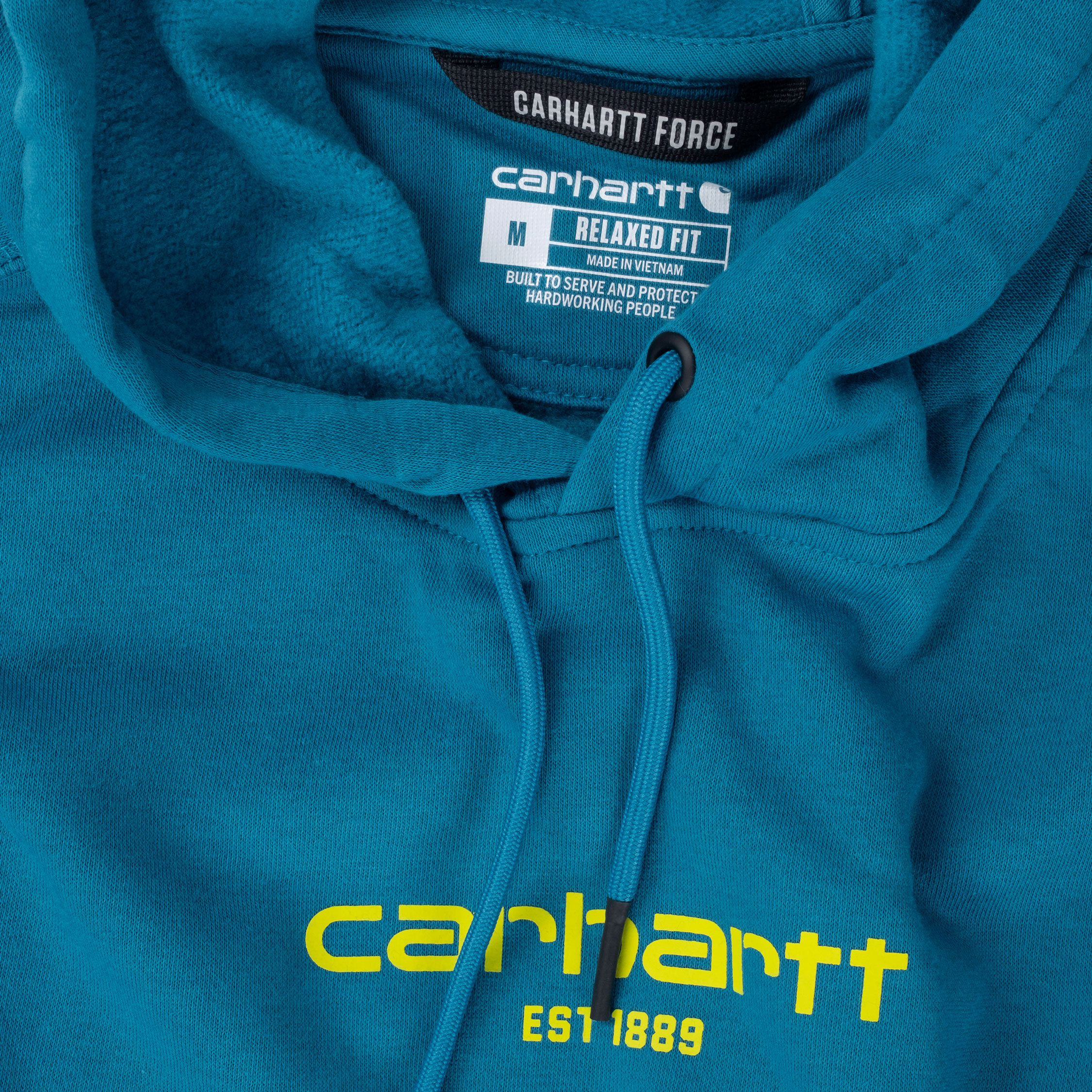 Carhartt Force Graphic Hoodie, Marine Blue, large image number 3