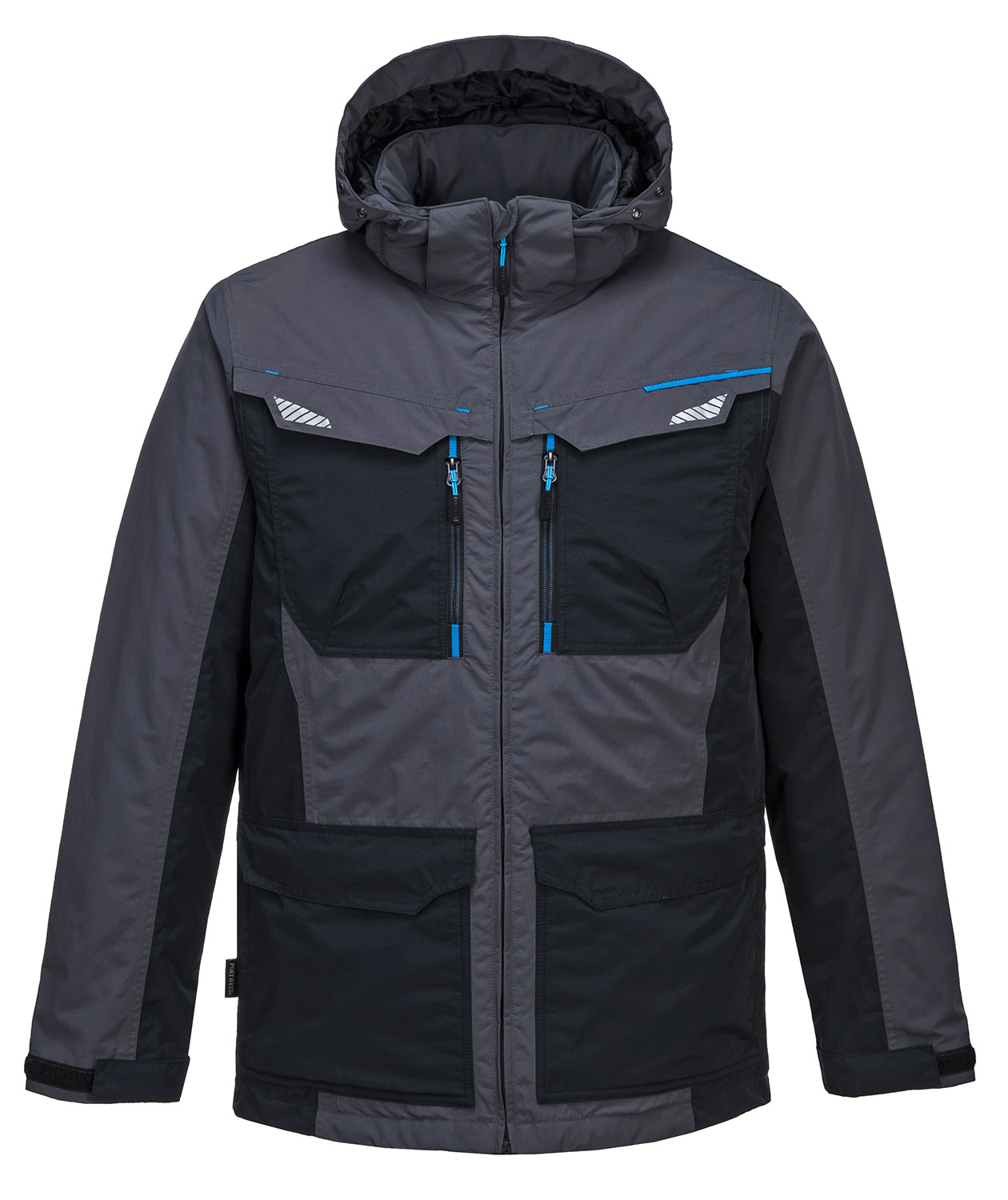 Portwest WX3 vinterjakke, Metalgr&aring;, large image number 0