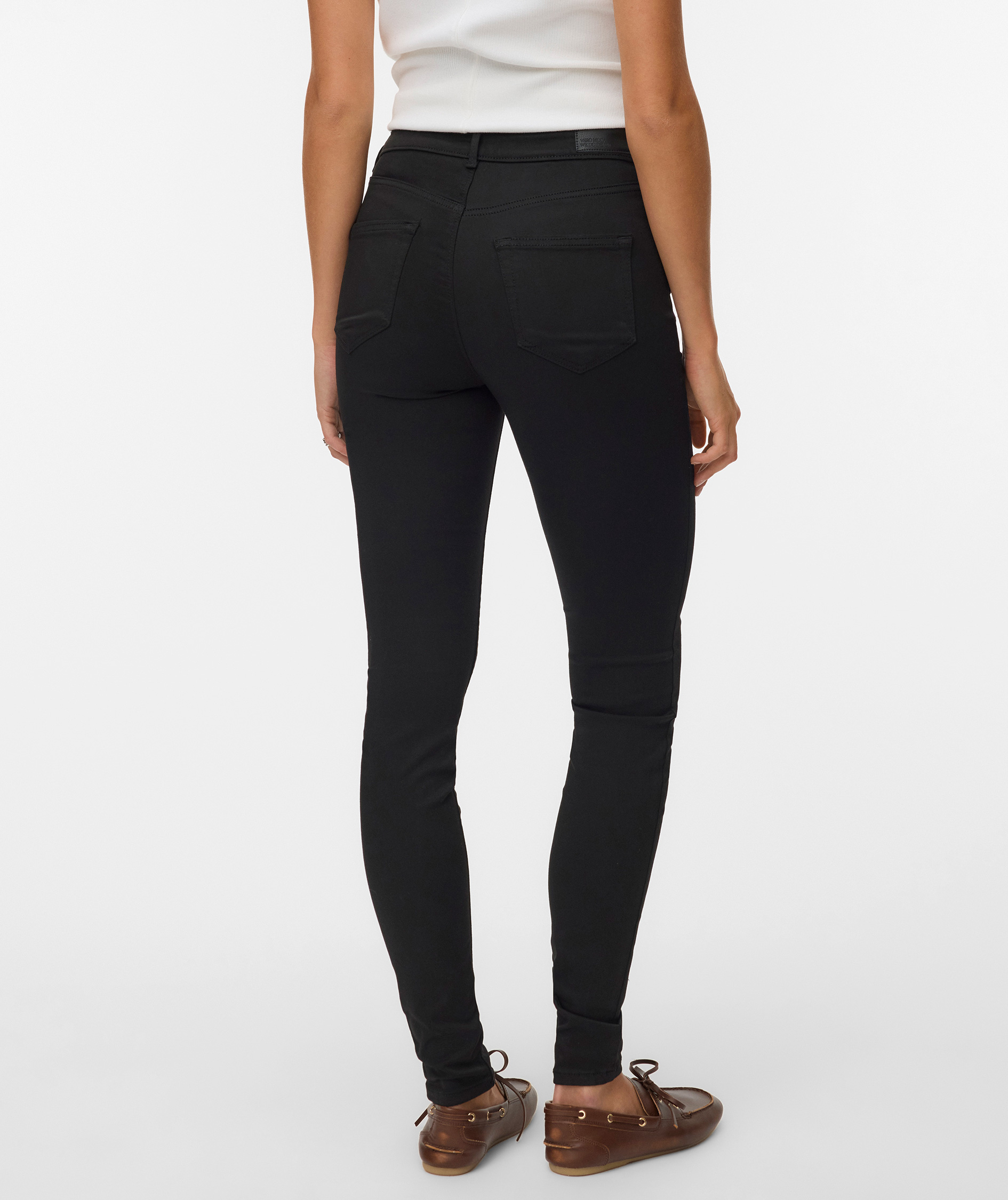 Vero Moda VMLUX Slim fit jeans, Black, large image number 2