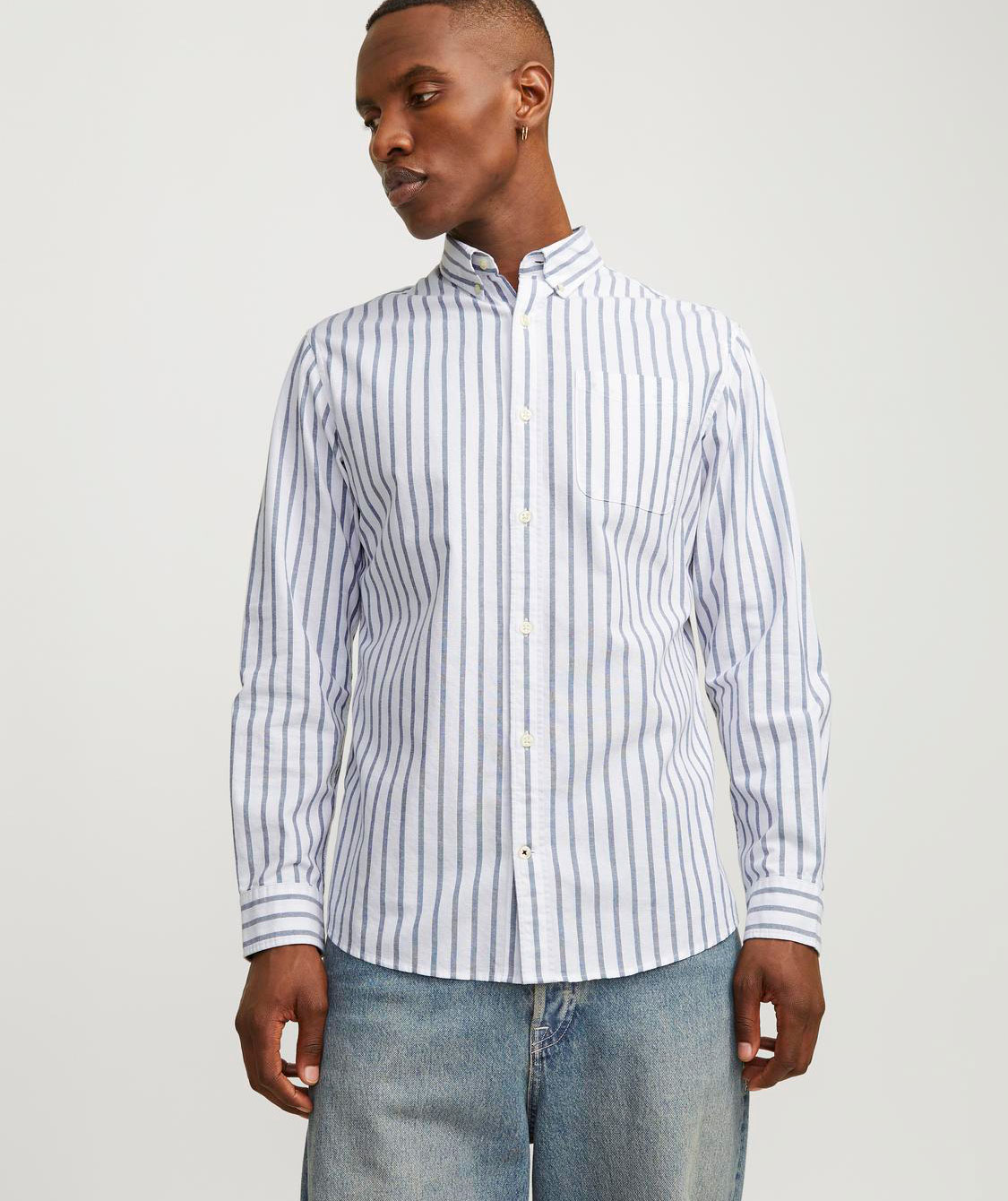 Jack & Jones JJEOXFORD Slim fit skjorta, Ensign Blue