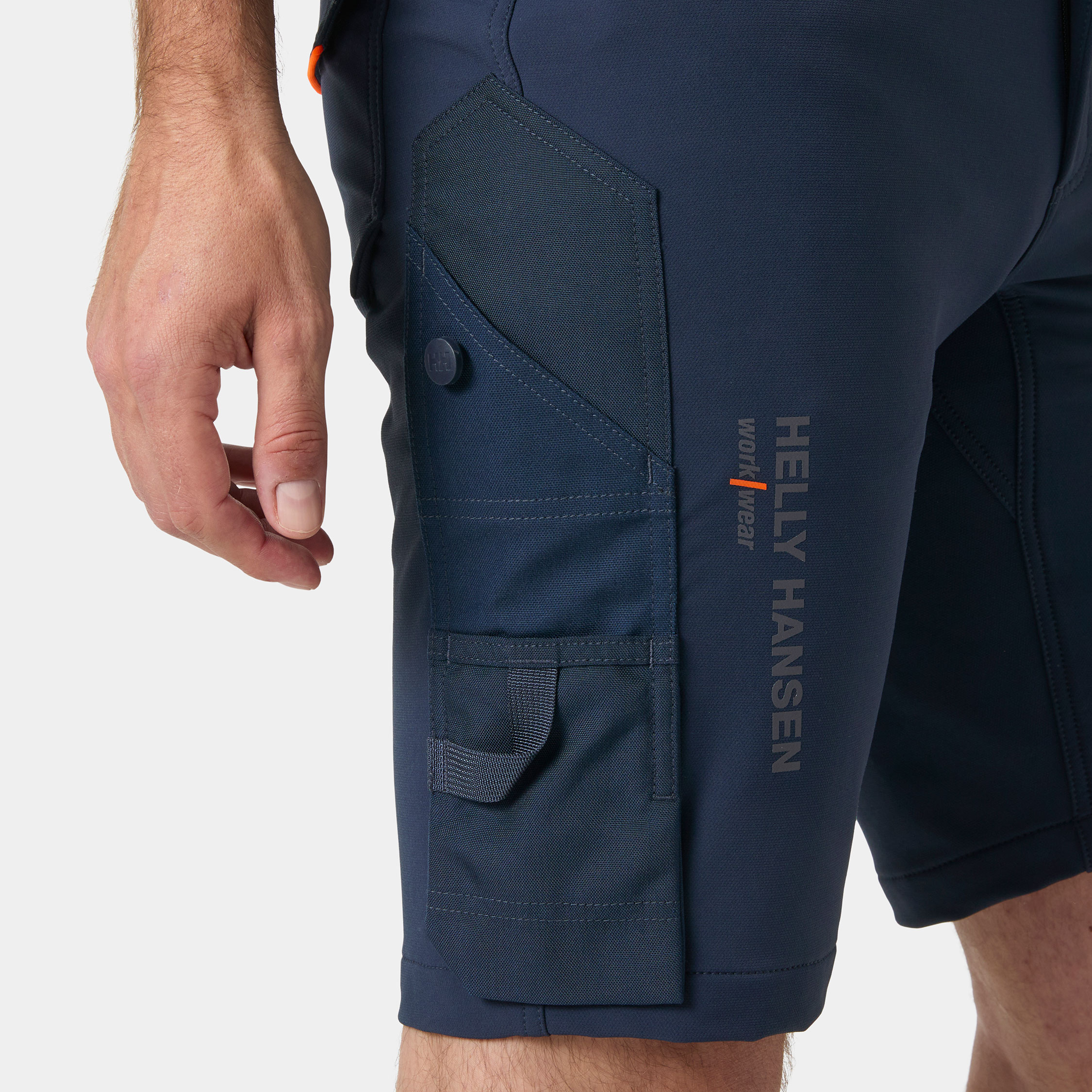 HH Chelsea Evo 2.0 Connect&trade; arbeidsshorts full stretch, Navy, large image number 6
