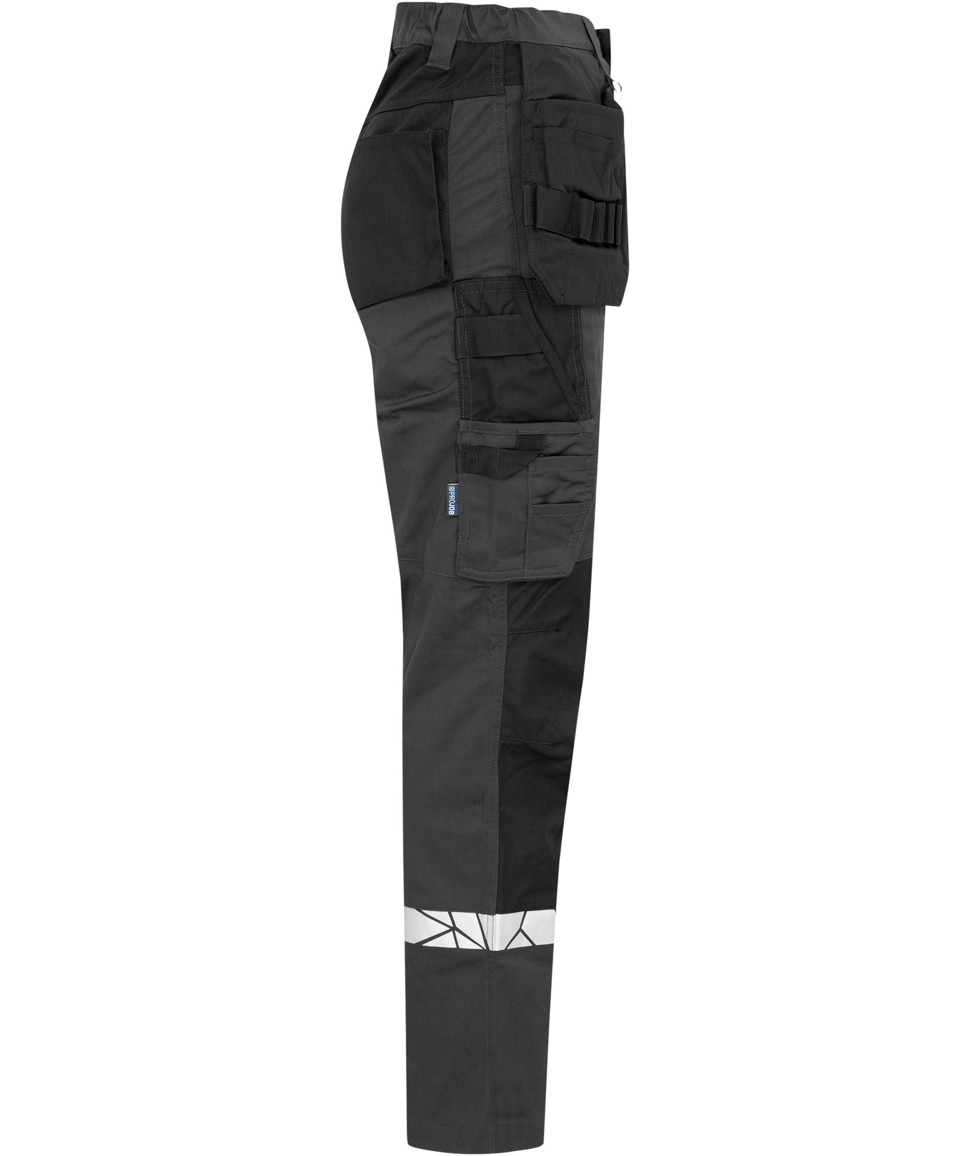 ProJob women's craftsman trousers 7513, Grey/Black, large image number 2
