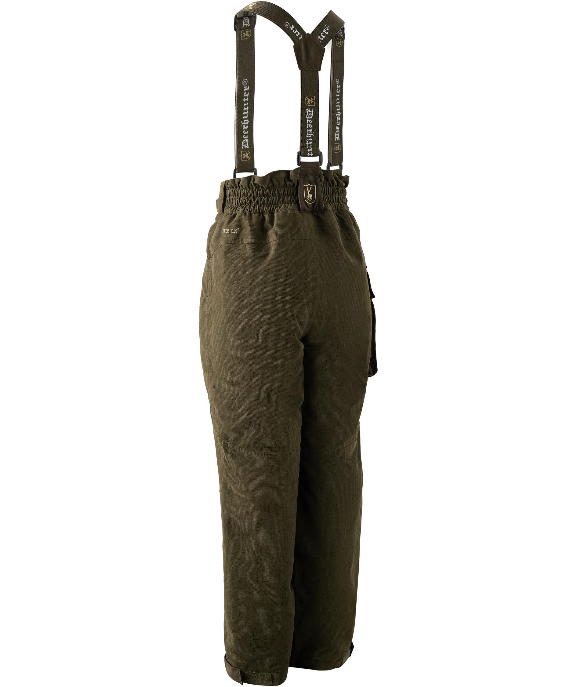 Deerhunter Eagle winter trousers for kids, Tarmac green, large image number 2