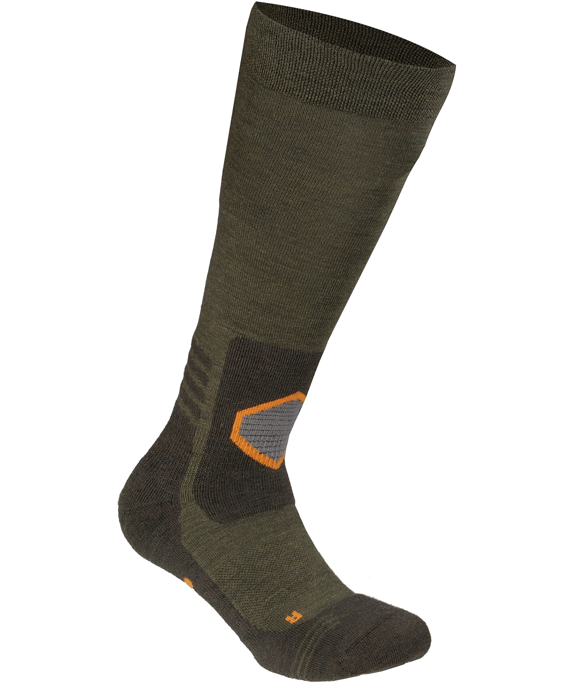 Pinewood Outdoor Multi Sport lange str&oslash;mper, Green/Beige