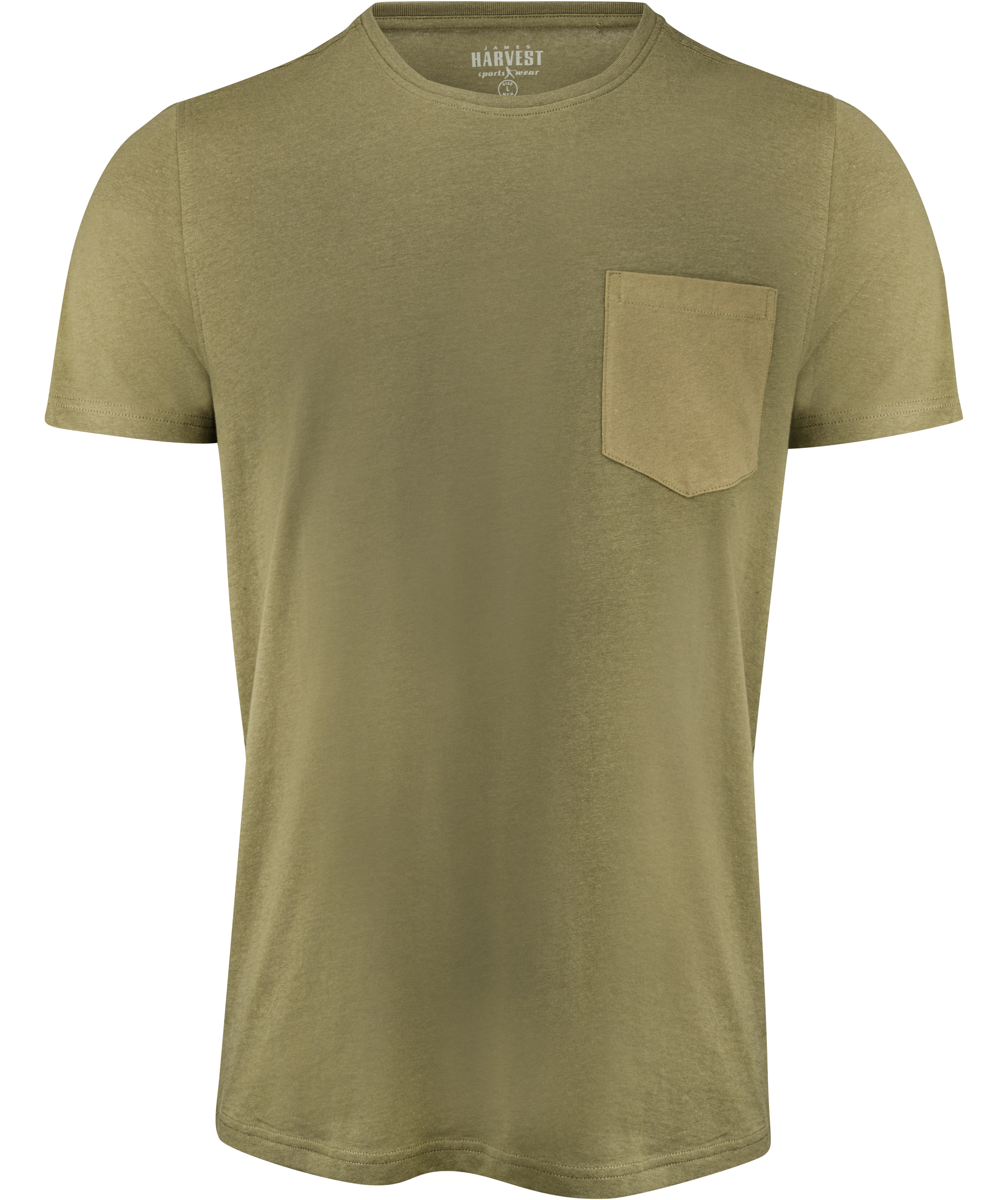 J. Harvest Sportswear Walcott T-skjorte, Moss green, Moss green, swatch