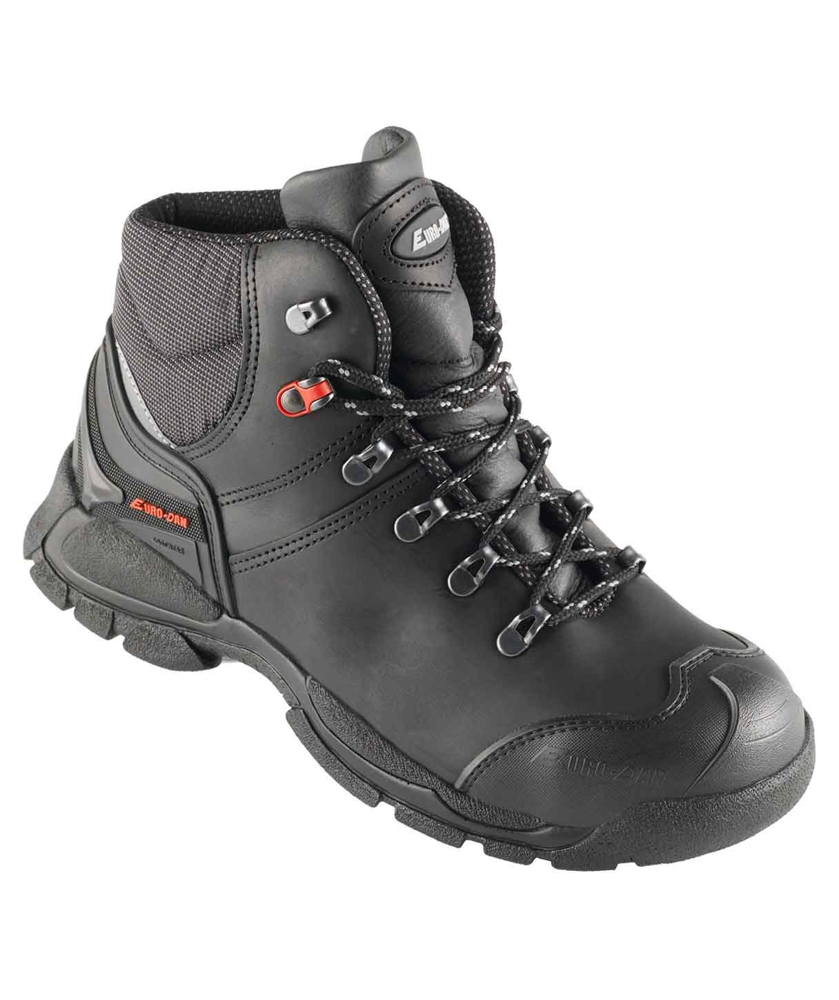 Euro-Dan Walki Sport vernest&oslash;vletter S3, Svart