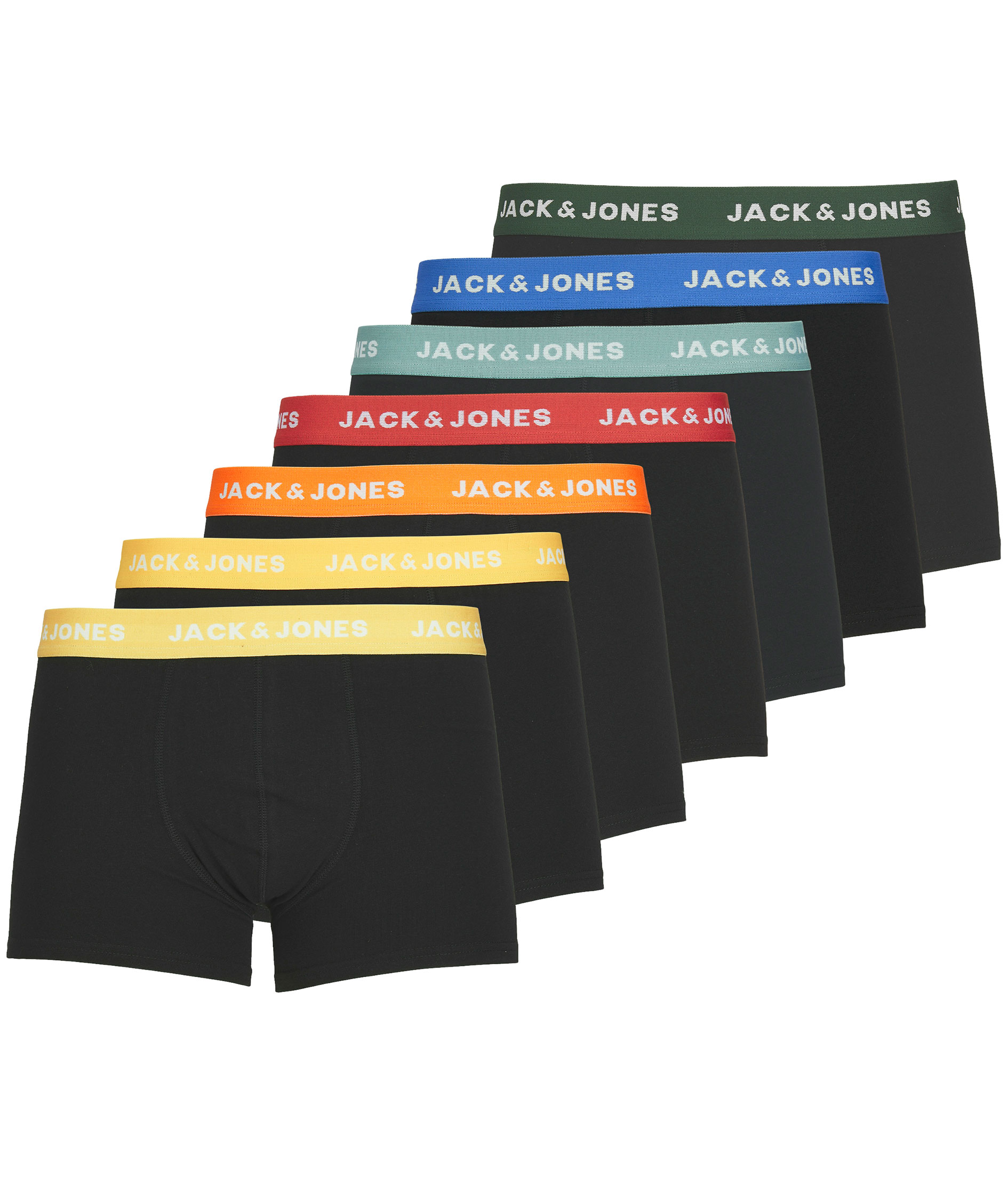Jack & Jones JACVITO SOLID 7-pack boksershorts, Black