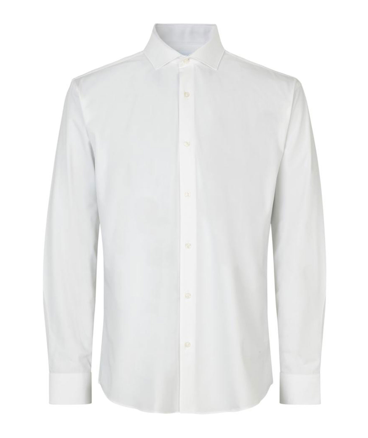 Seven Seas hybrid Modern fit shirt, White