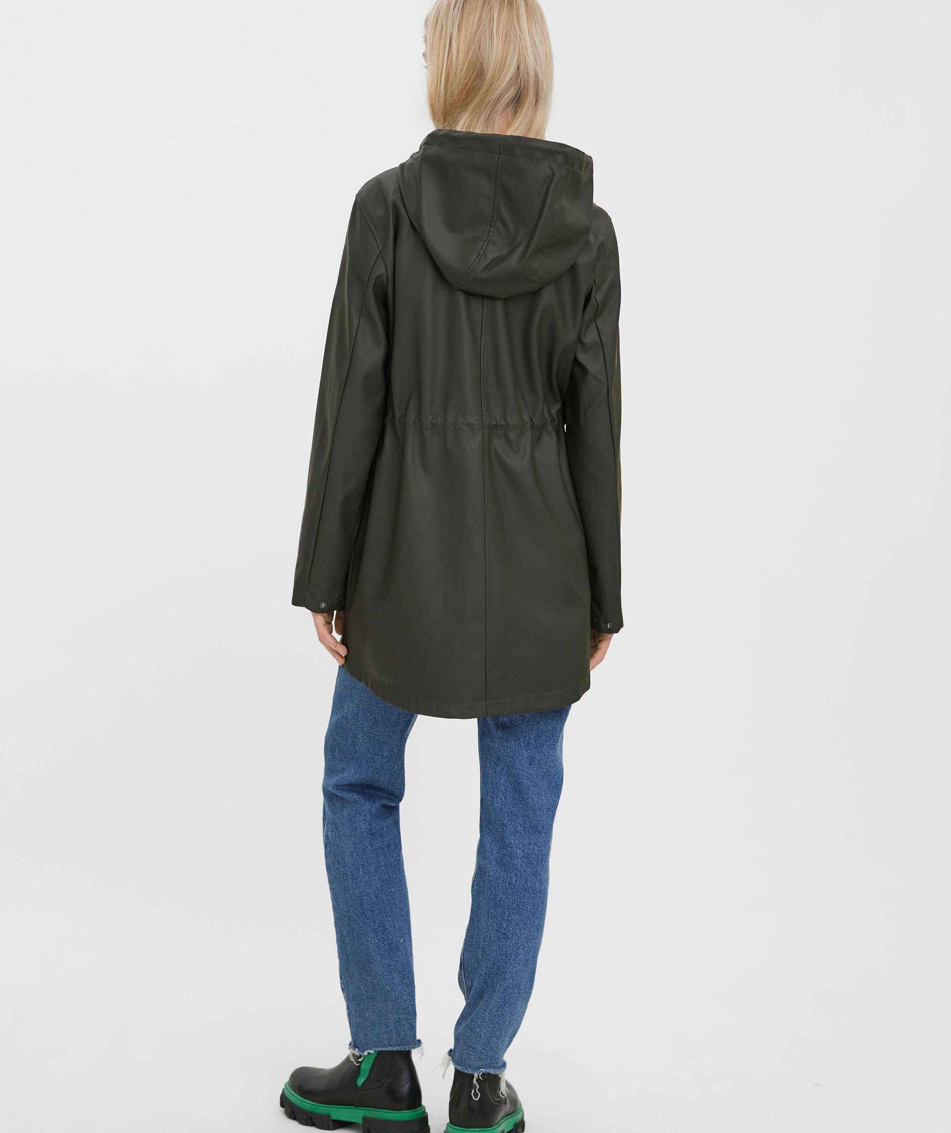 Vero Moda VMMALOU regnjakke, Peat, large image number 3