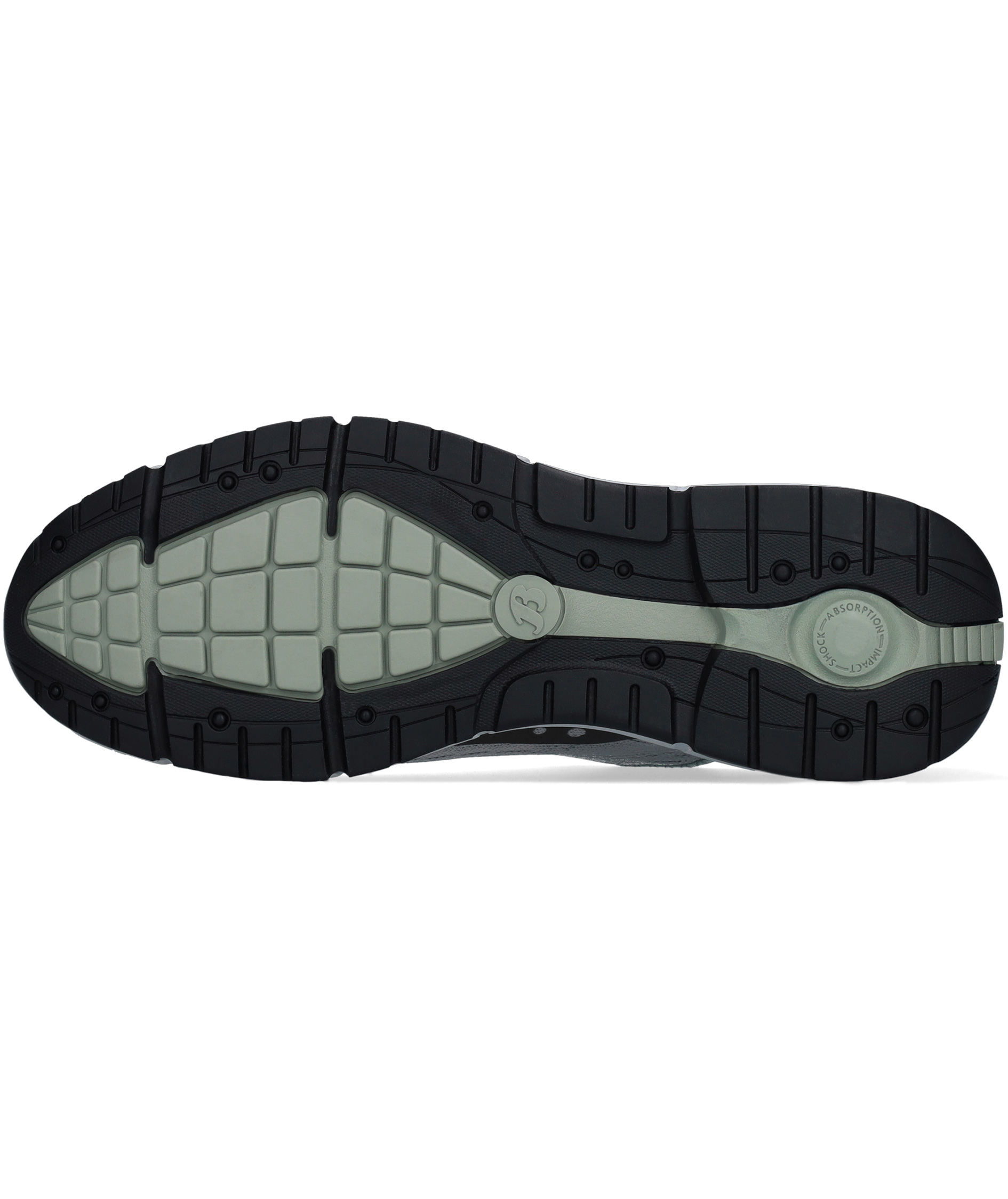 Bata dame sikkerhedssko S1P, Sort/Hvid/Gr&oslash;n, large image number 2