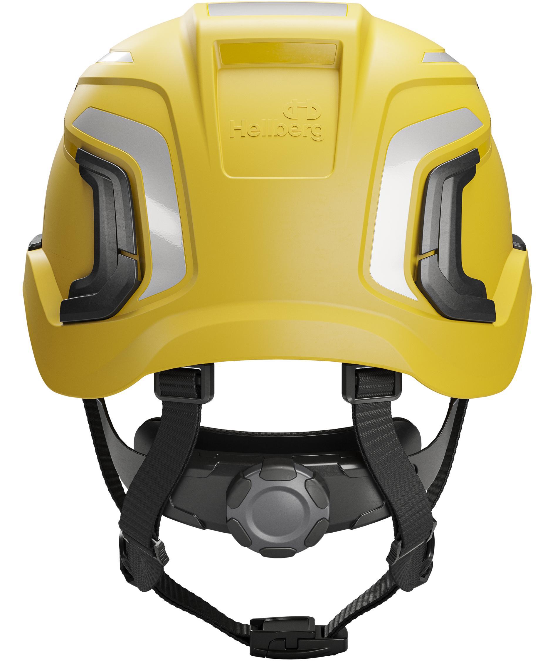 Hellberg Sector non-vented safety helmet, Yellow, Yellow, large image number 1