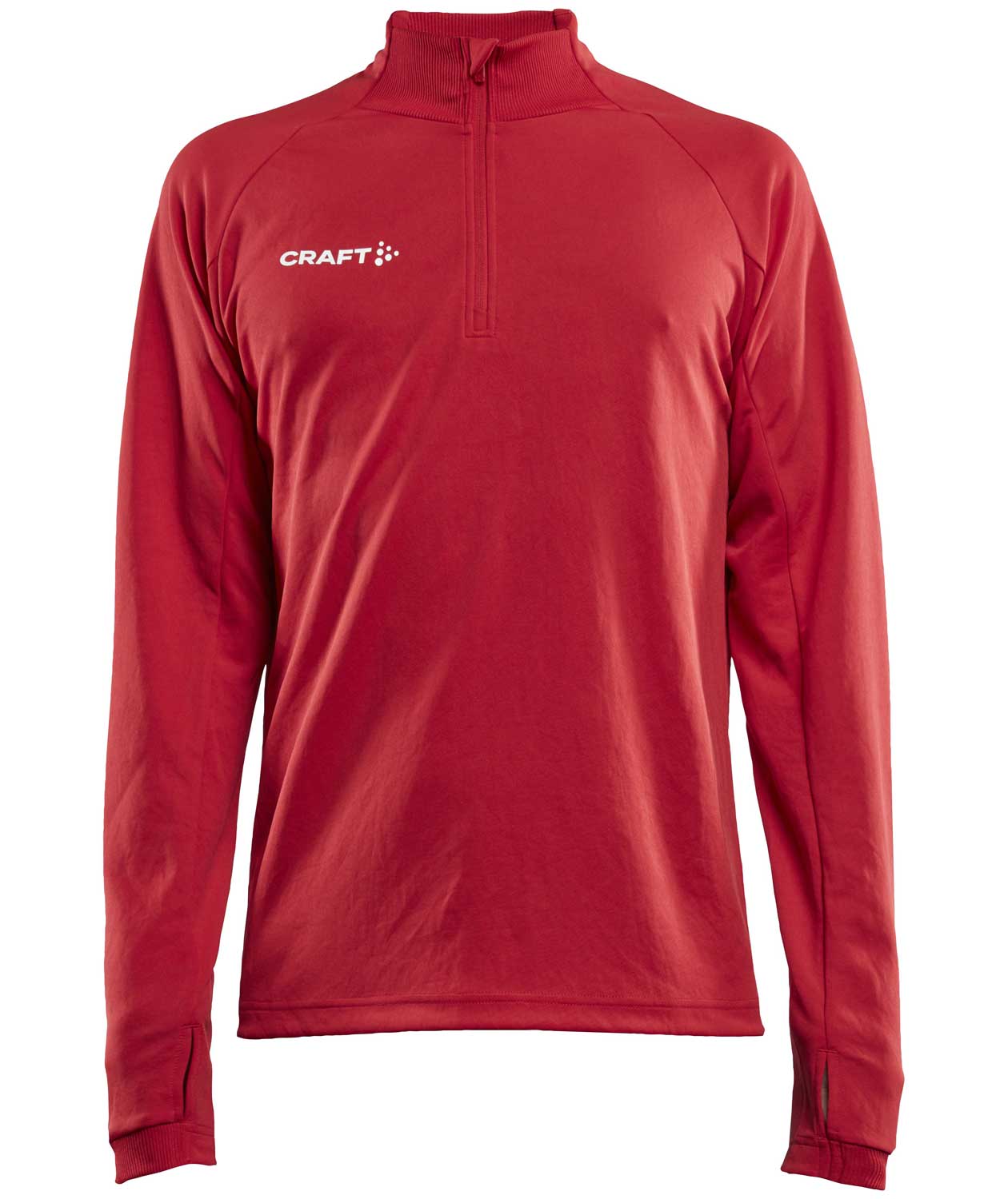 Craft Evolve Halfzip sweatshirt, R&ouml;d, R&ouml;d, swatch