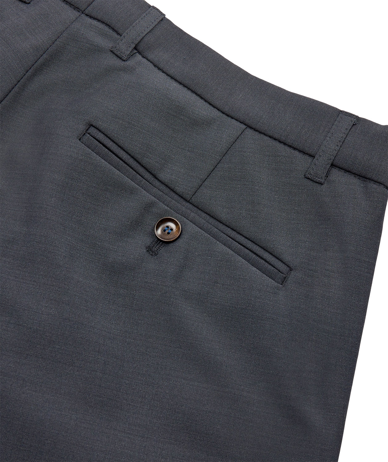 Sunwill Weft Stretch Fitted uldbukser, Navy, large image number 5