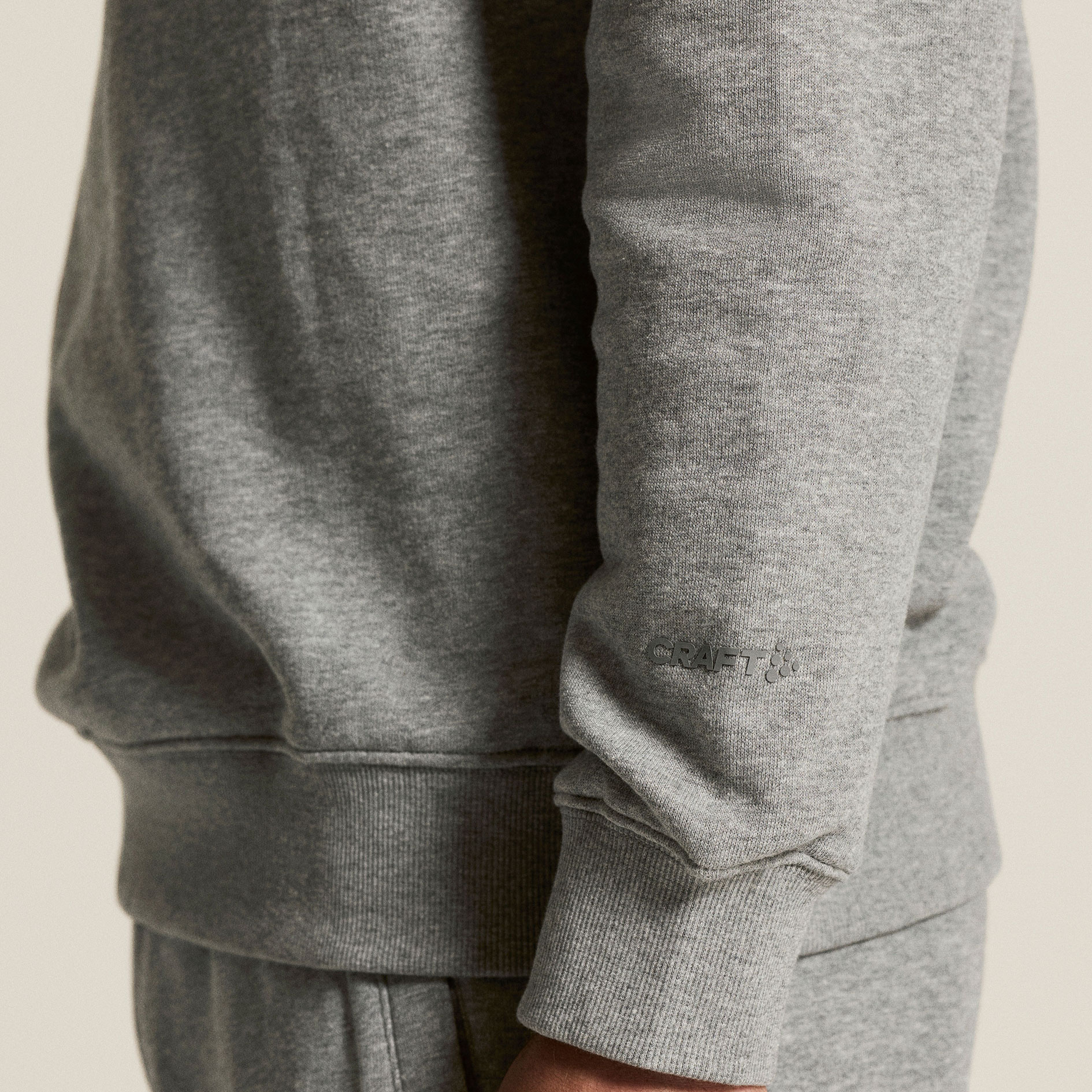 Craft Frequent sweatshirt, Grey melange, large image number 5