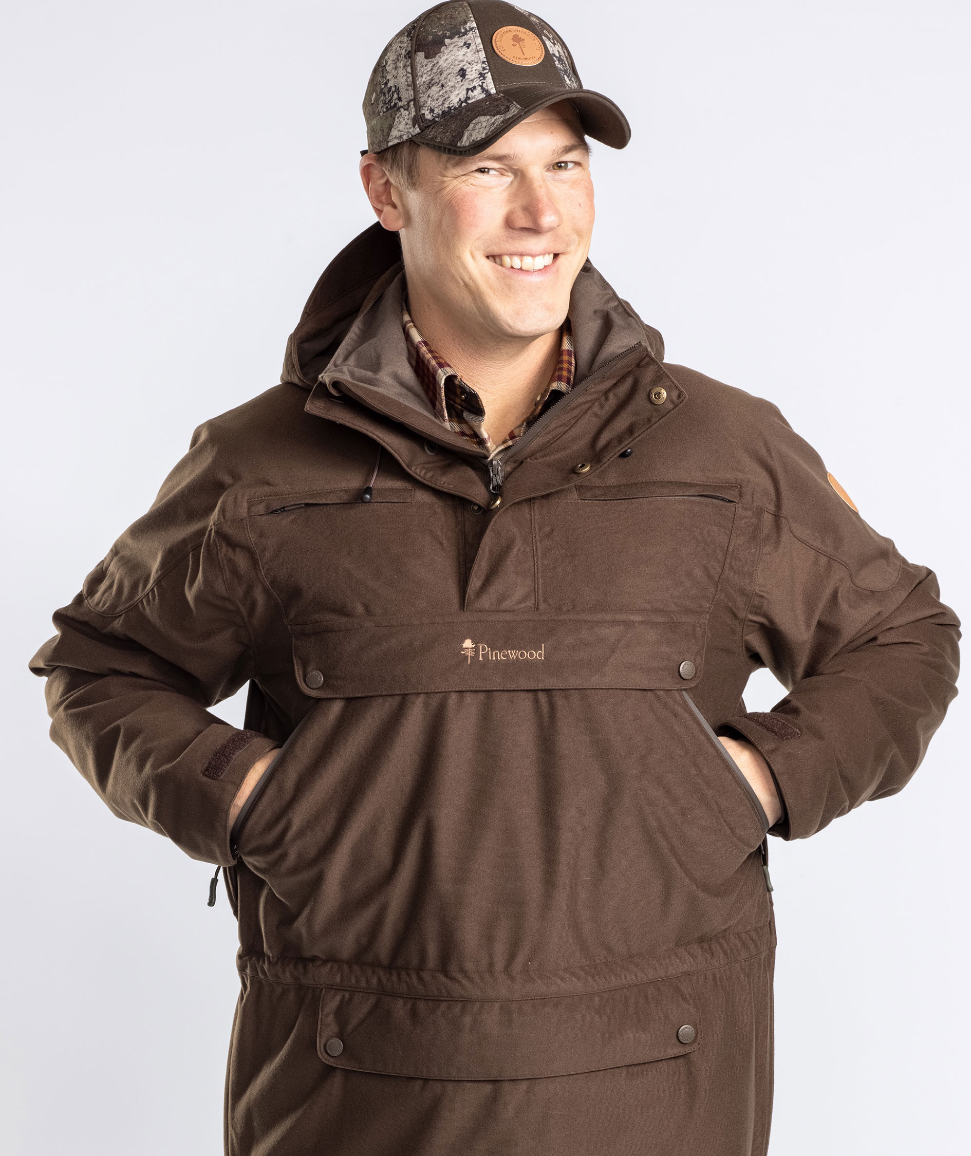 Pinewood Furudal Hunters 2L anorak, Suede Brown, large image number 6