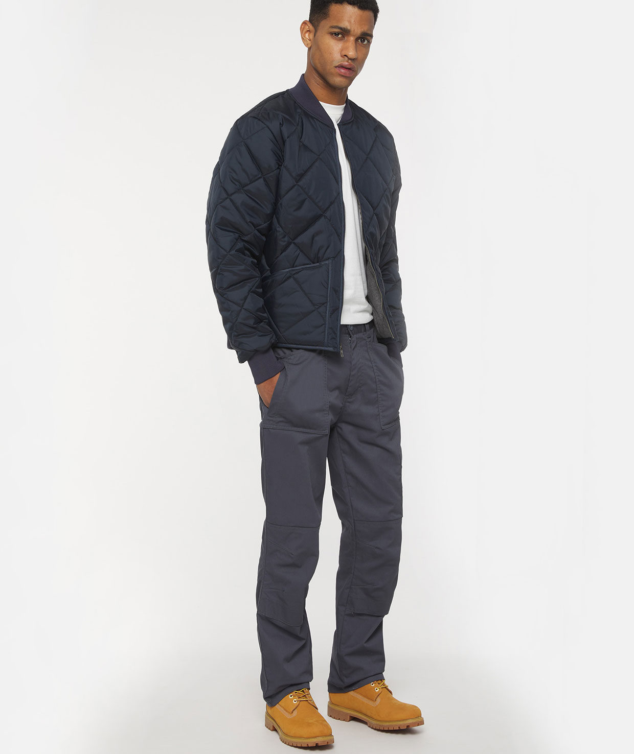 Dickies vatteret jakke, Dark navy, large image number 6