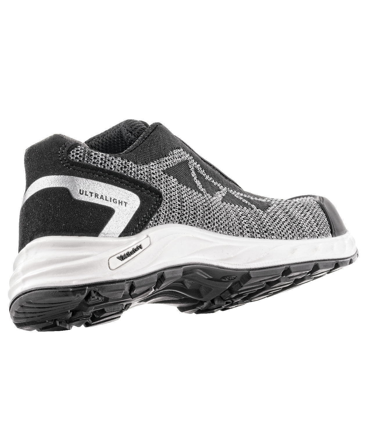 VM Footwear Palermo skyddsskor S1P, Svart/Gr&aring;