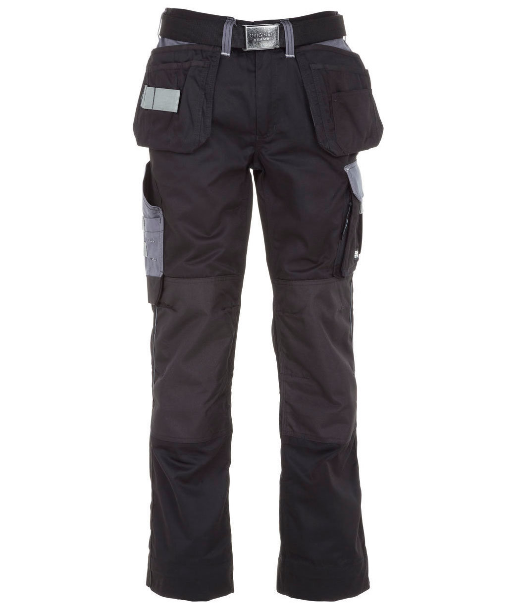 Kramp Original h&aring;ndverksbukse, Svart/Gr&aring;