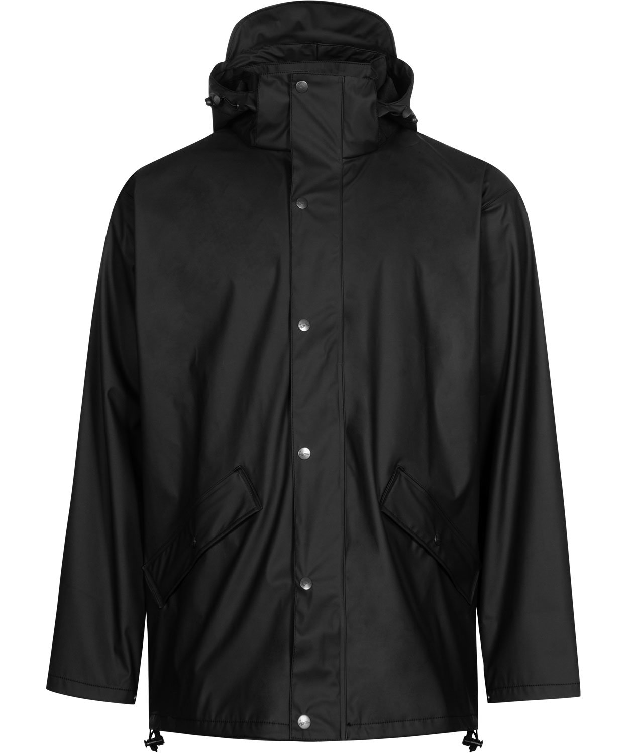 Lyngs&oslash;e PU regnjacka, Svart