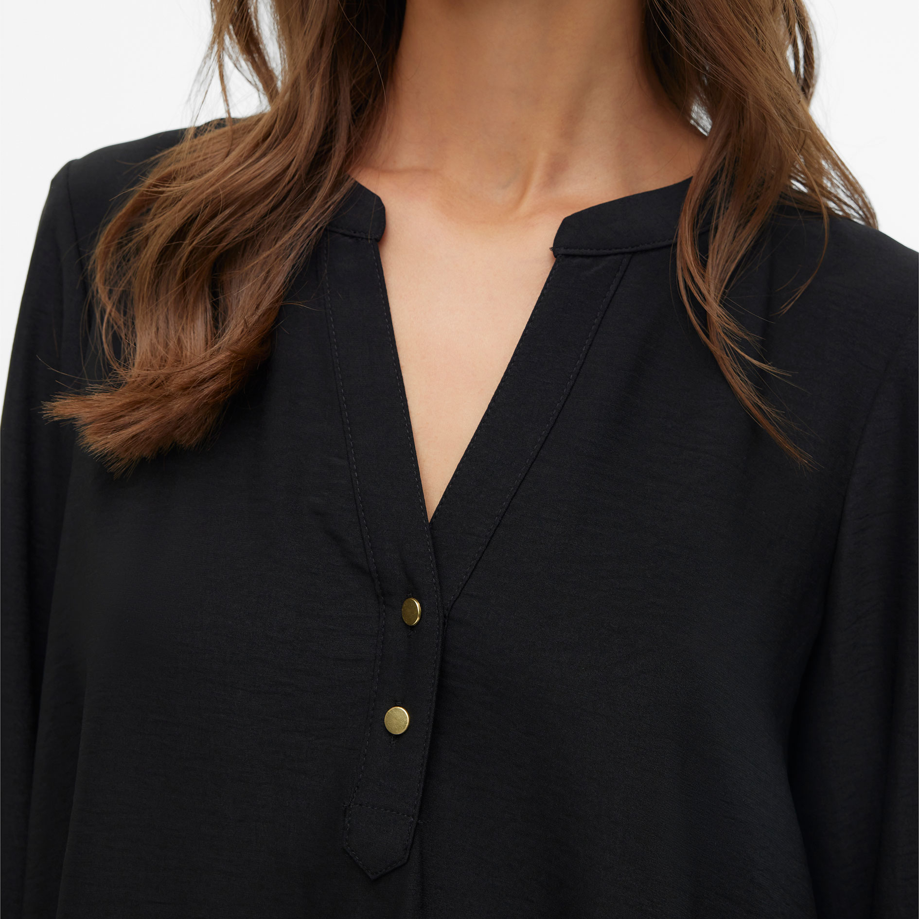 Vero Moda VMANI dame bluse, Black, large image number 3