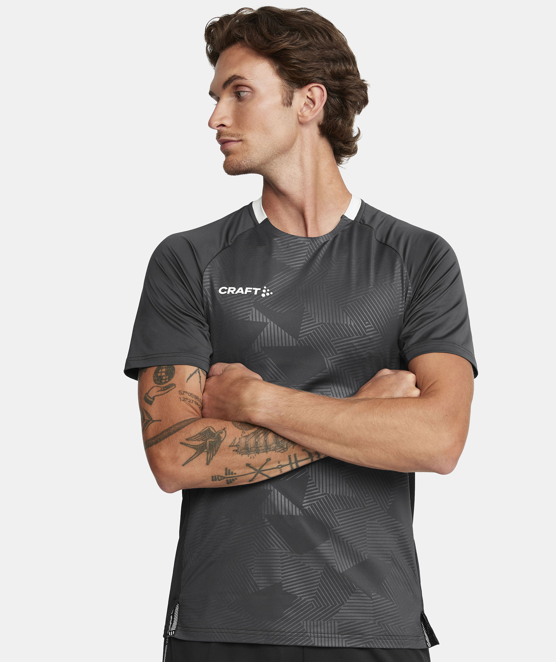 Craft Premier Solid Jersey T-shirt, Asphalt, large image number 4