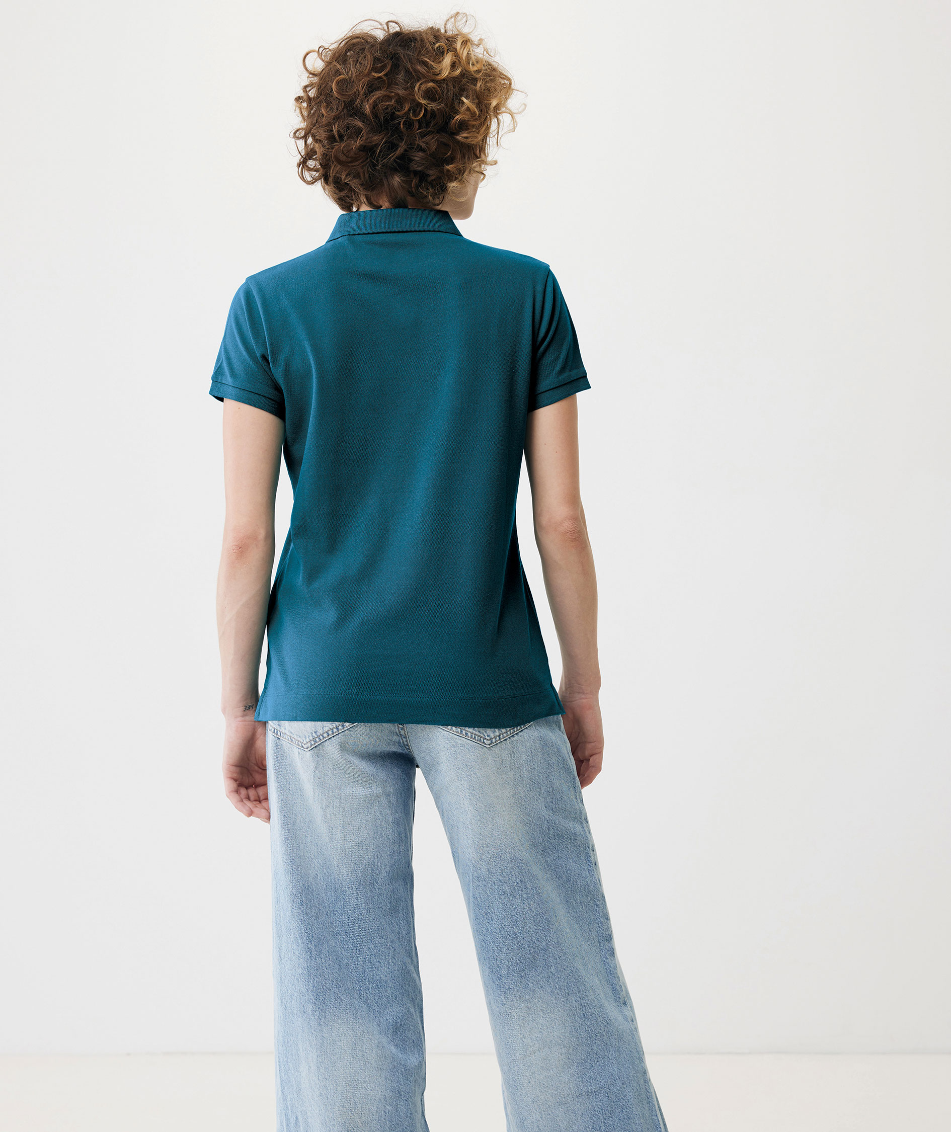 Iqoniq Yosemite Damen Poloshirt, Dark Teal, large image number 3
