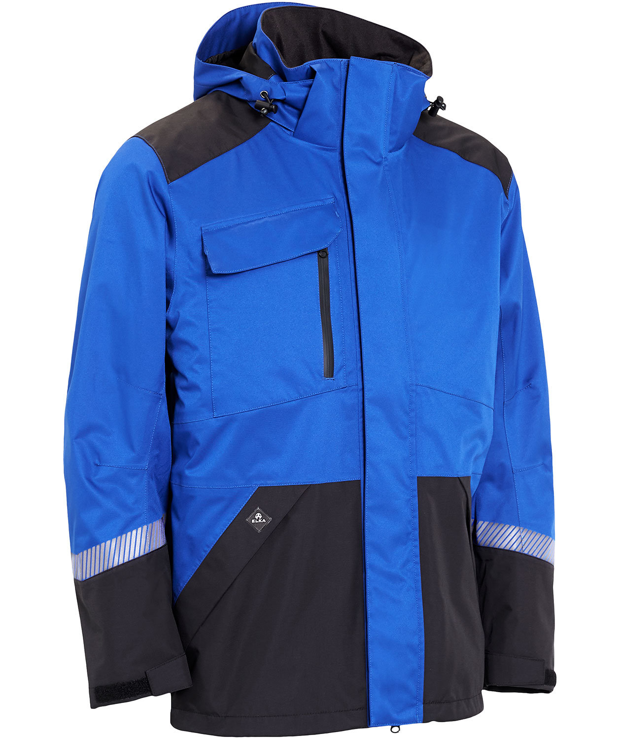 ELKA Working Xtreme stretch jakke full stretch, Kongebl&aring;/Sort, Kongebl&aring;/Sort, swatch