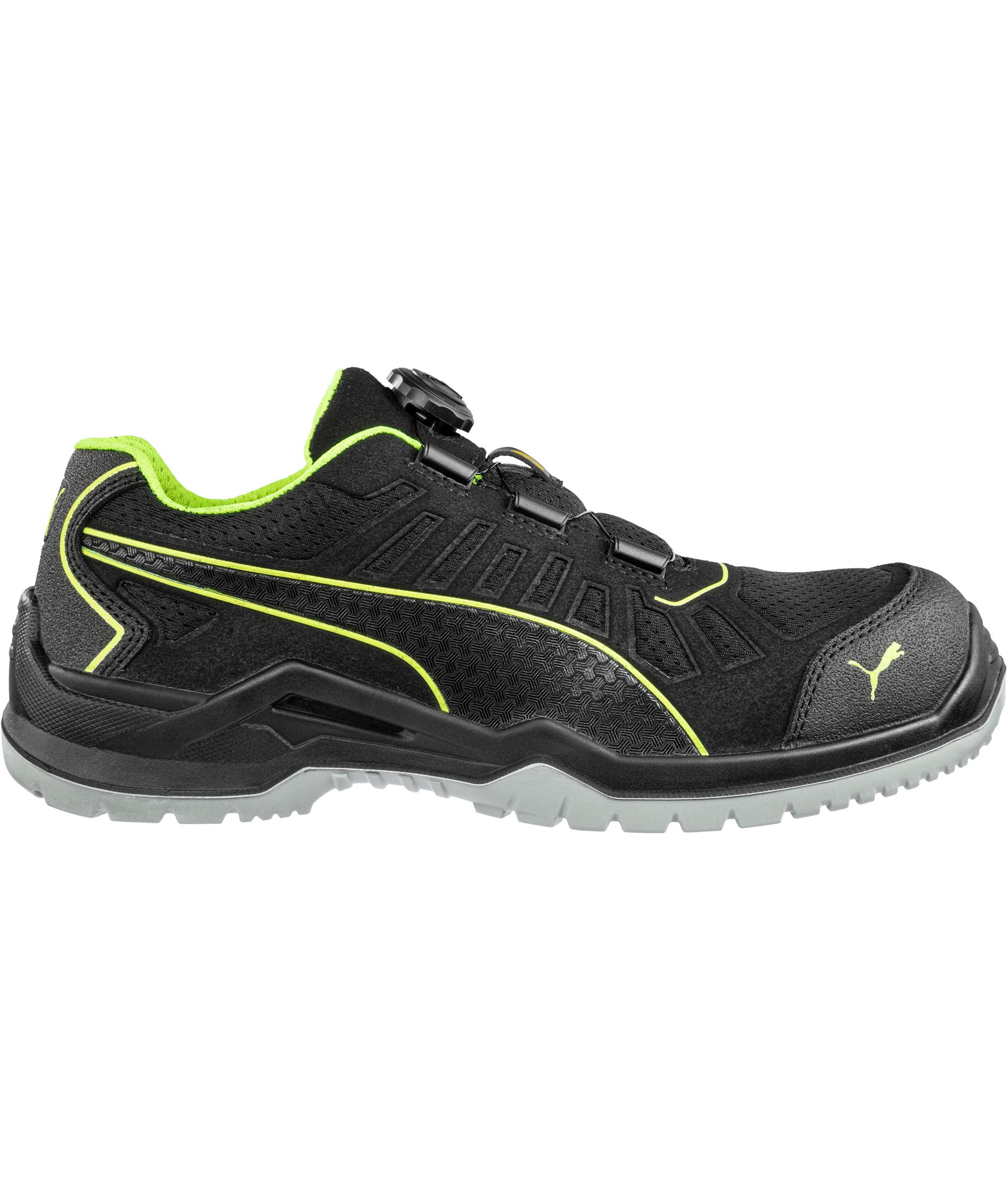 Puma Fuse TC Green Low Disc safety shoes S1P