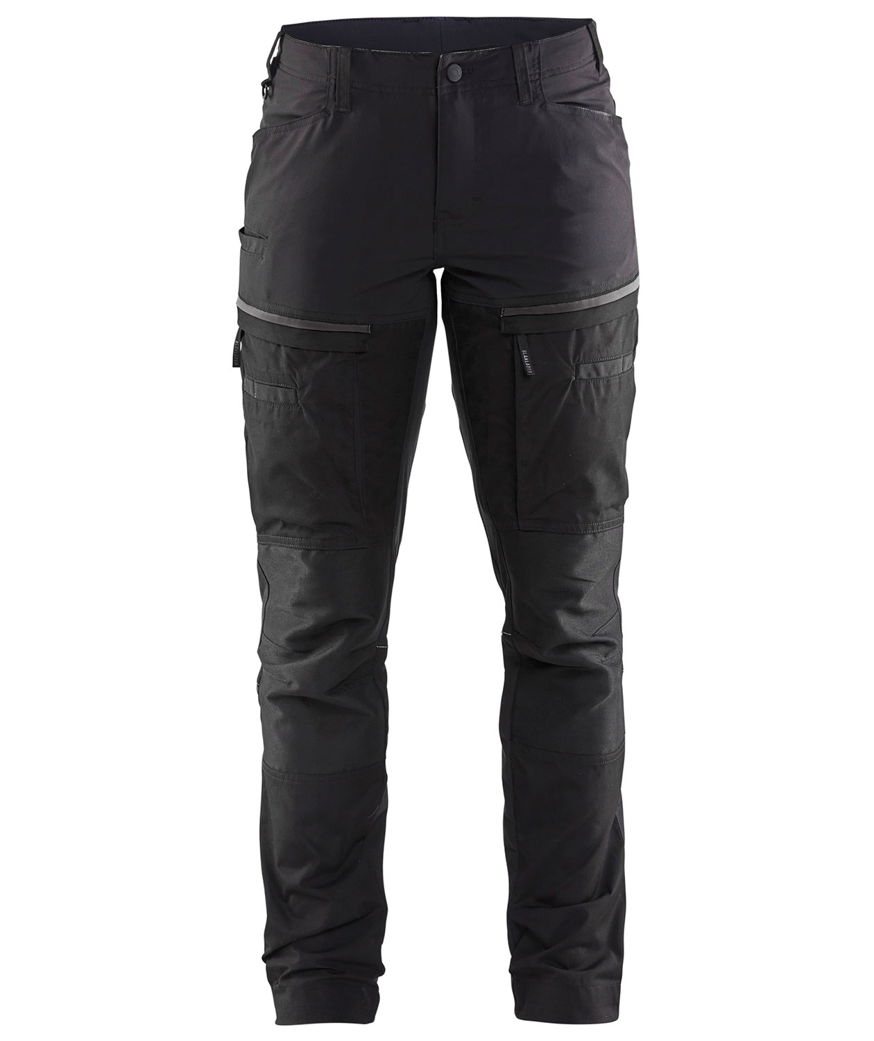 Bl&aring;kl&auml;der dame arbejdsbukser, Sort/M&oslash;rkegr&aring;, Sort/M&oslash;rkegr&aring;, swatch