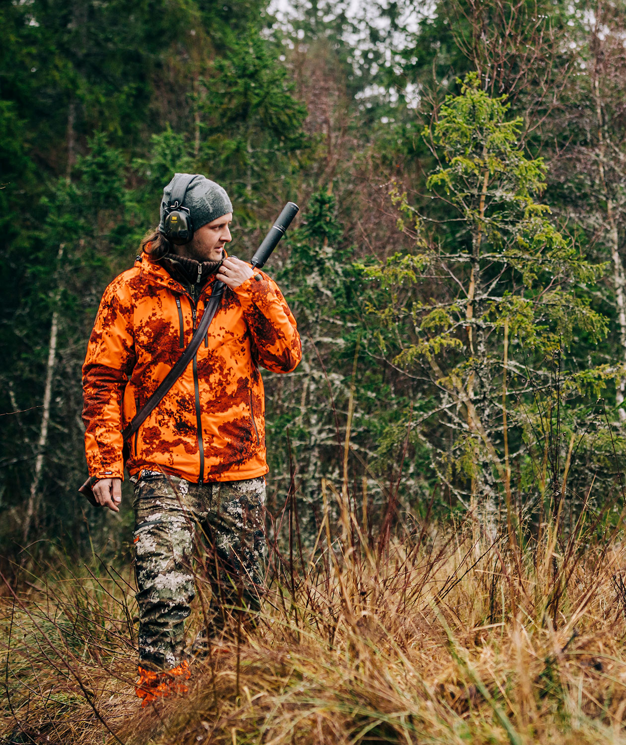 Pinewood Retriever Active Camou jagtjakke, Strata Blaze