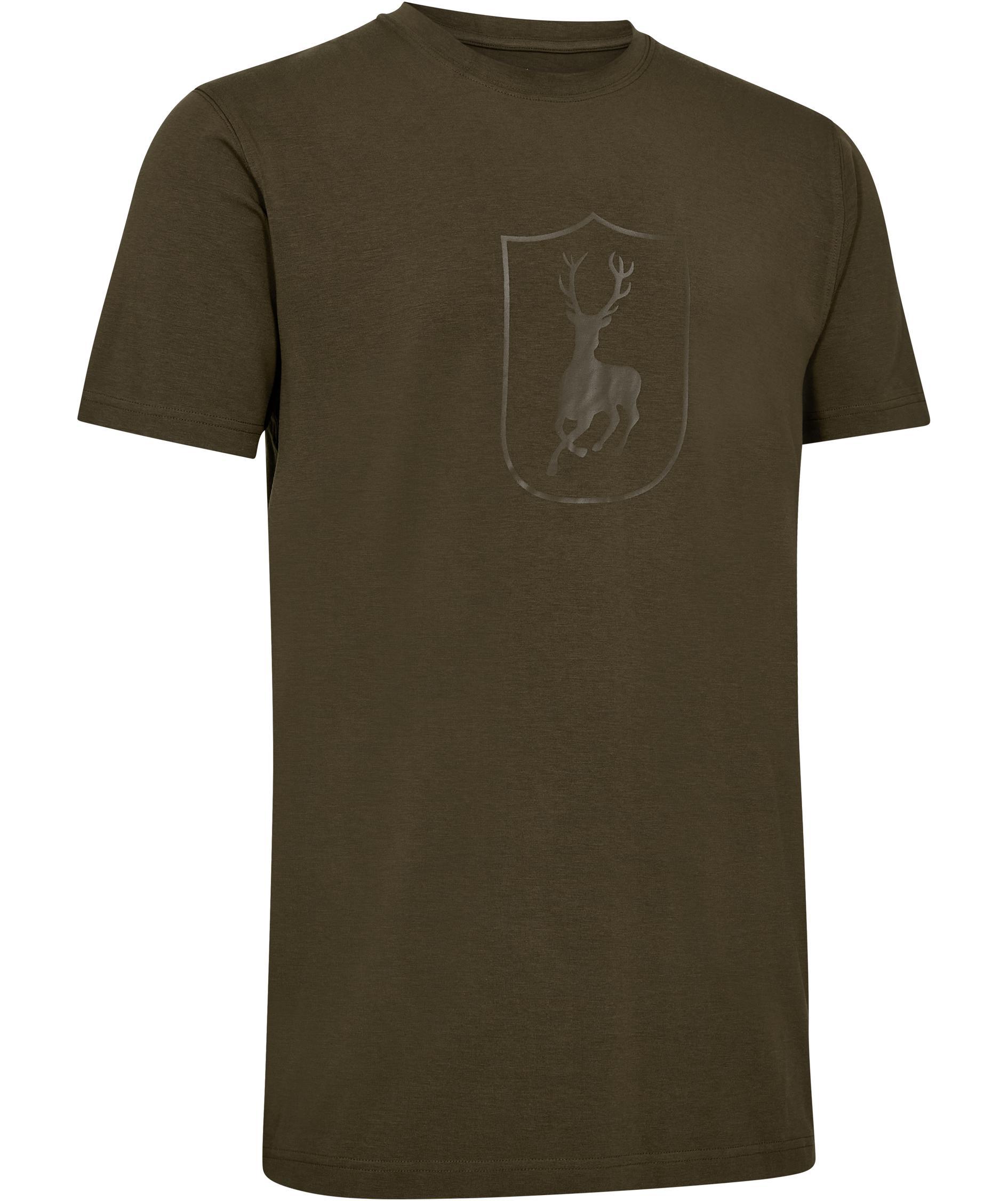 Deerhunter T-shirt med bambu, Deep Green, large image number 0