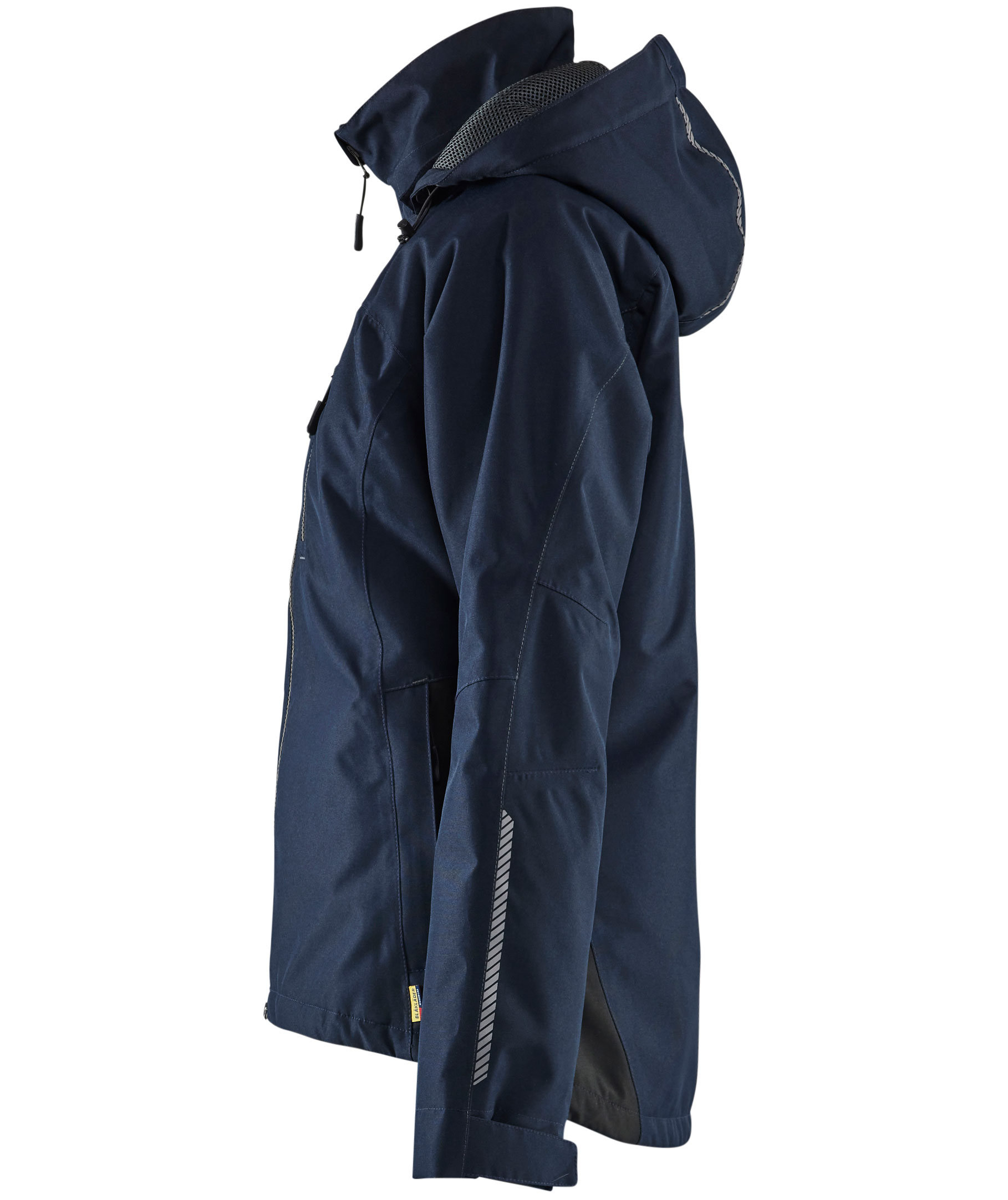 Bl&aring;kl&auml;der Unite vinterjacka dam, Dark Marin/Svart, large image number 3