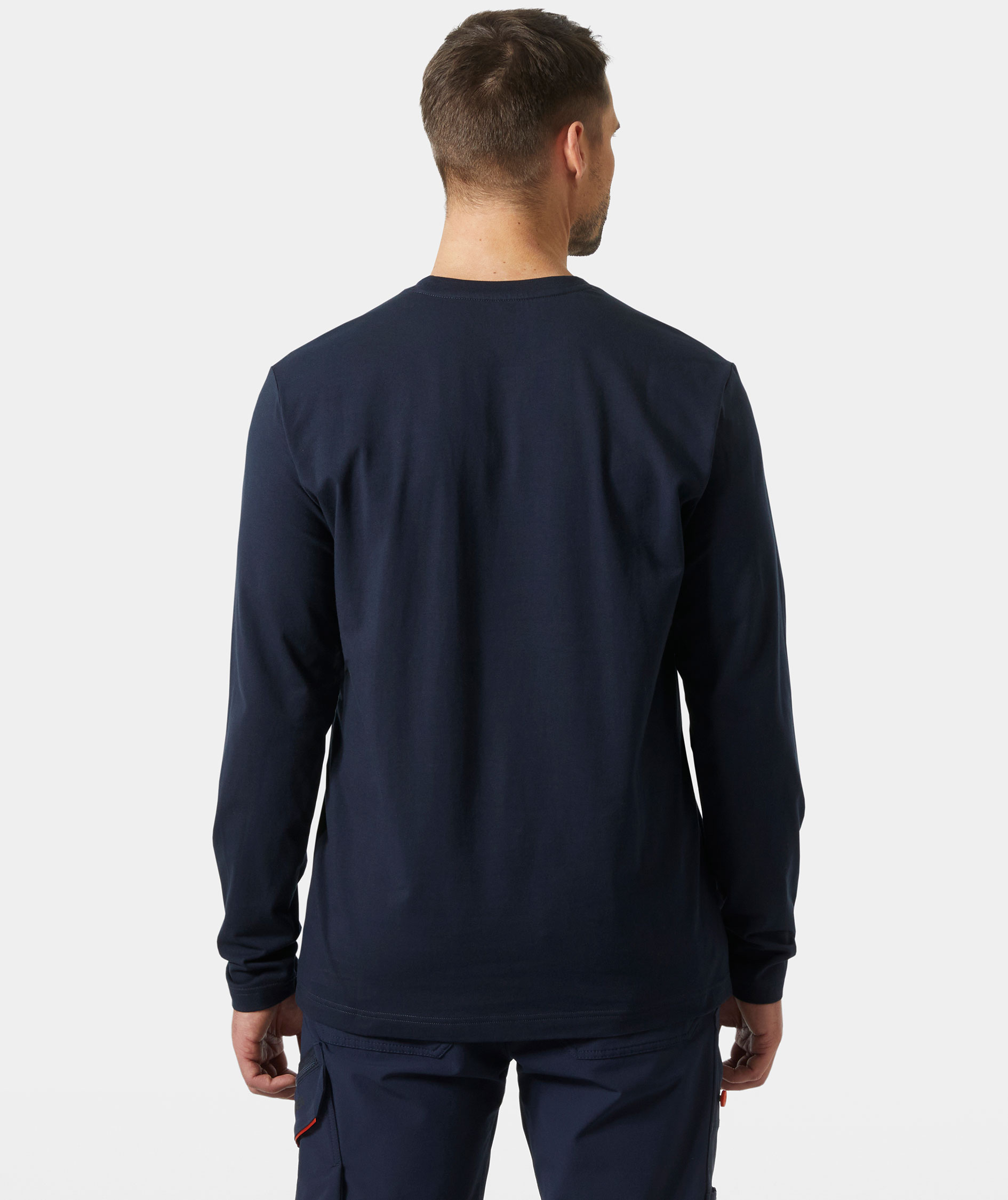 Helly Hansen Kensington lang&auml;rmliges T-Shirt, Navy, large image number 3