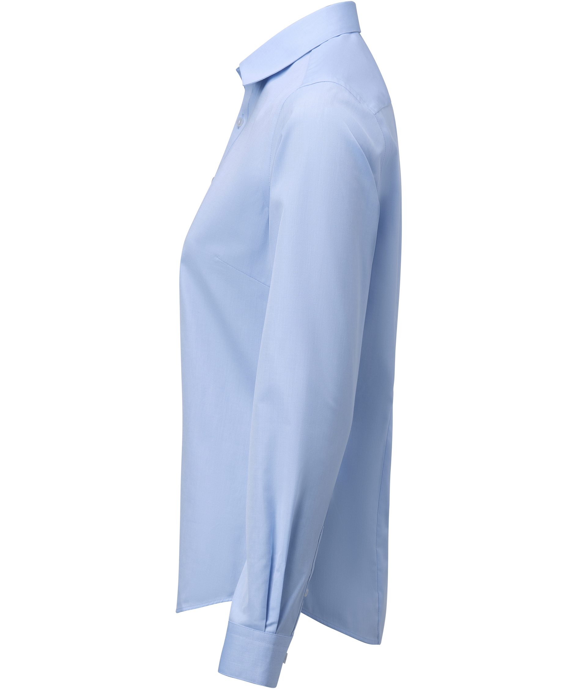 J. Harvest & Frost Twill Yellow Bow 50 contemporary fit dameskjorte, Sky Blue, large image number 3