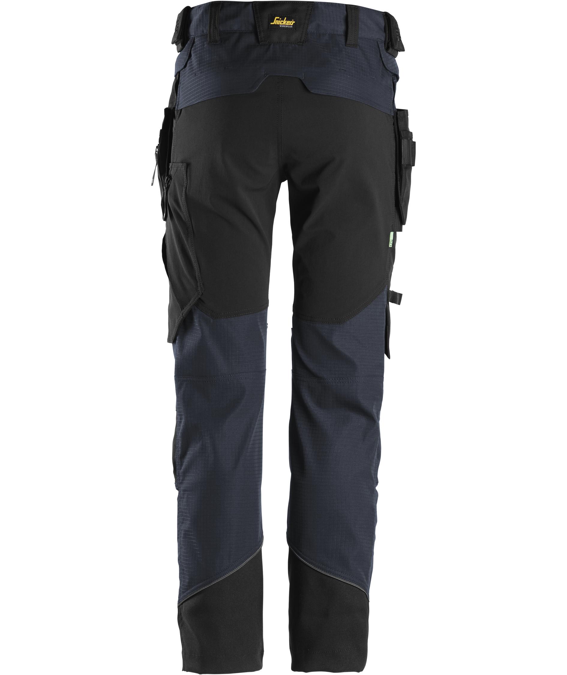 Snickers FlexiWork craftsman trousers 6972, Navy/black, large image number 1