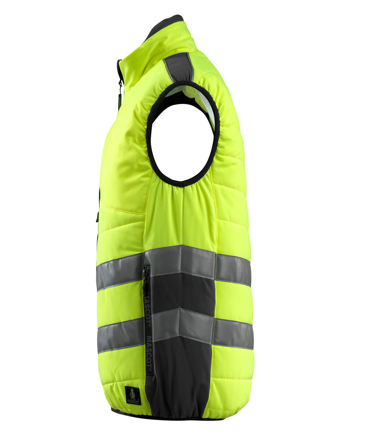 Mascot Safe Supreme Grimsby quilted vest, Hi-vis Yellow/Black, large image number 1