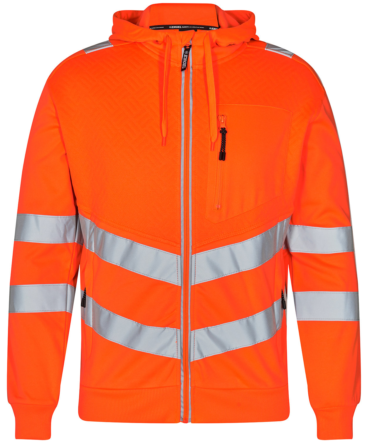 Engel Safety hettegenser, Hi-vis Orange, Hi-vis Orange, swatch