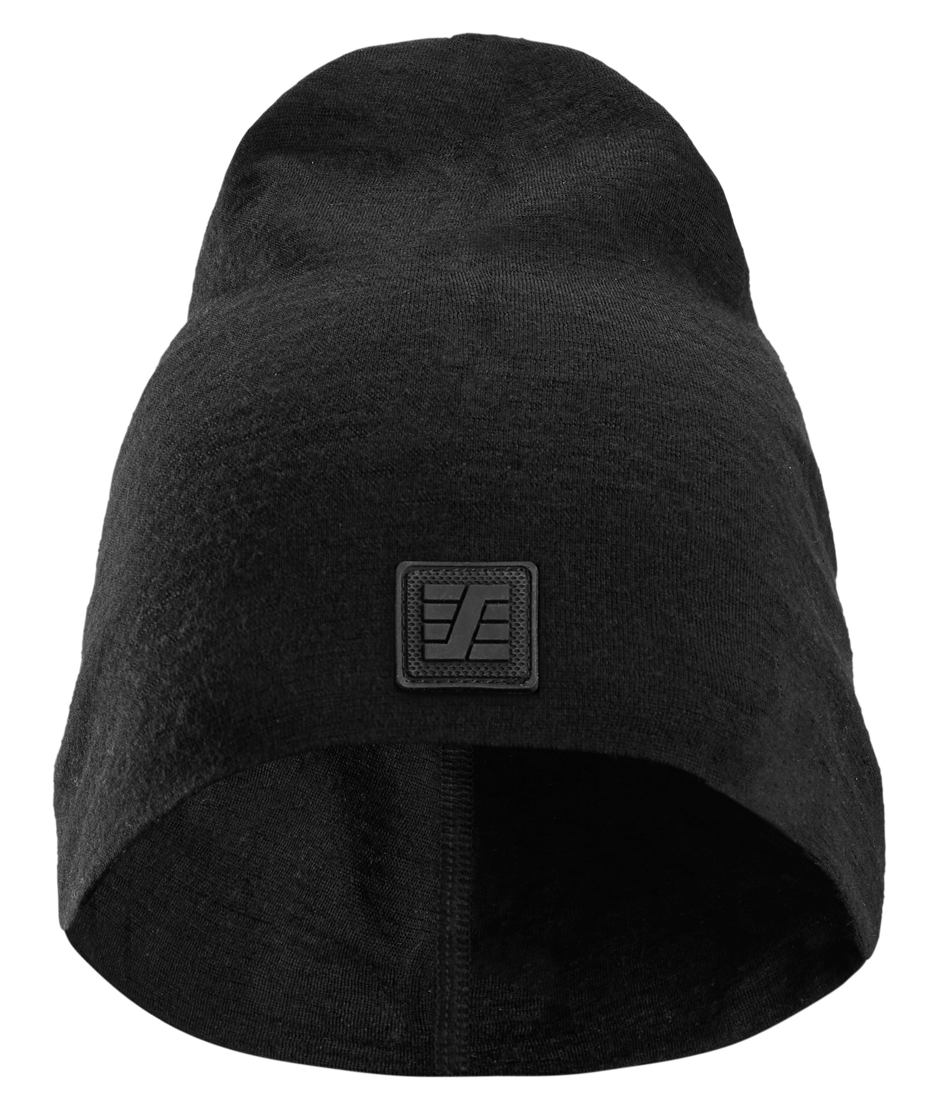 Snickers beanie med merinould, Sort